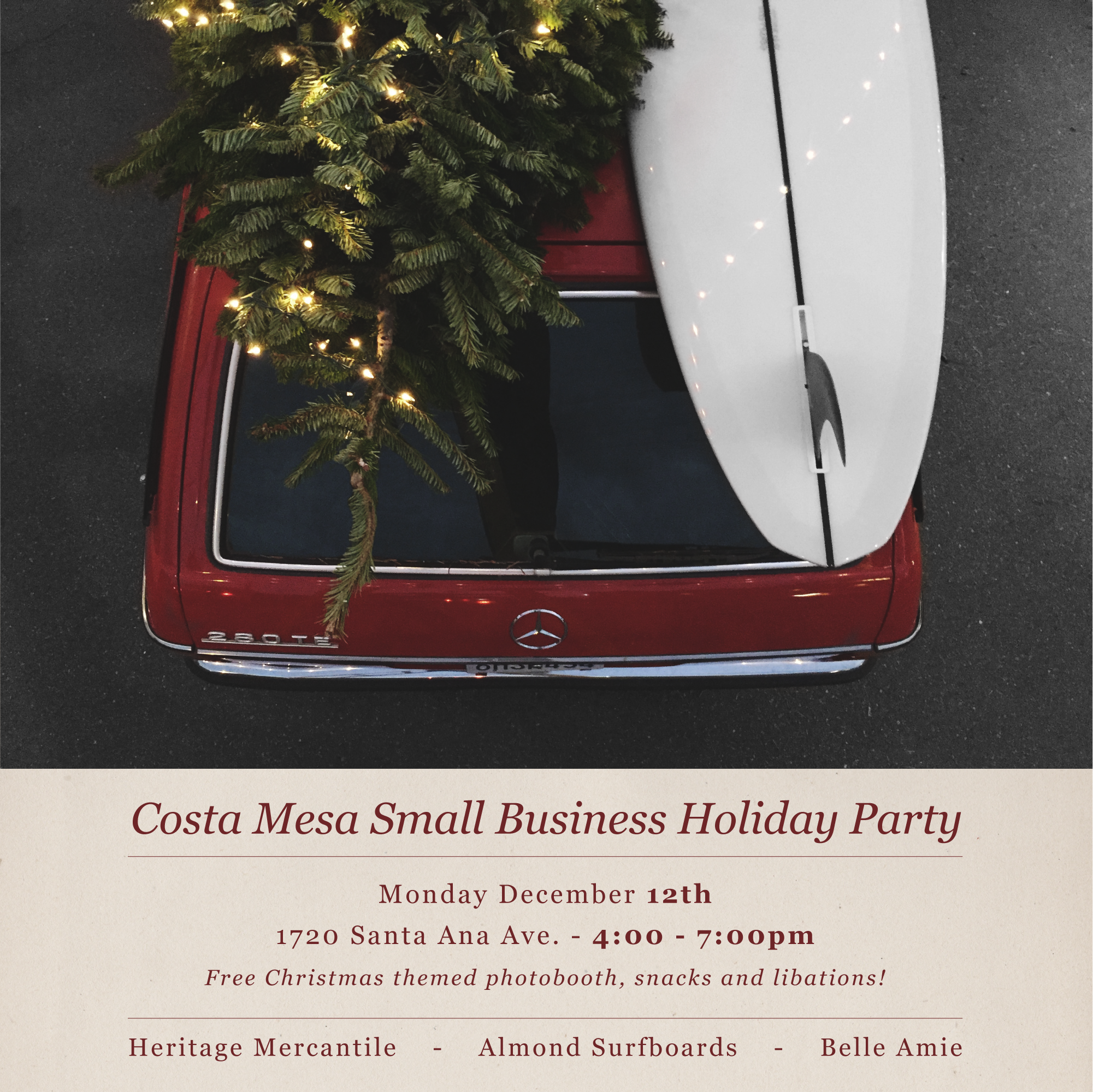Costa Mesa Small Business Holiday Party