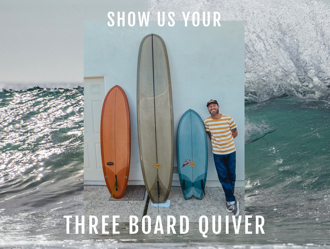 Show Us Your Three Board Quiver