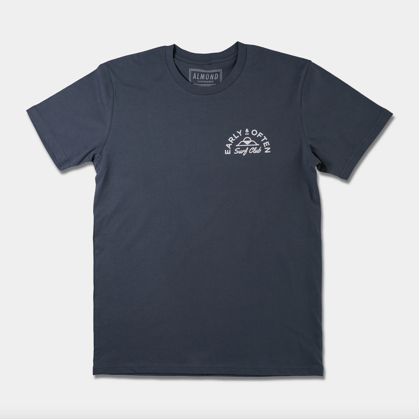 Early & Often Tee | Petrol Blue