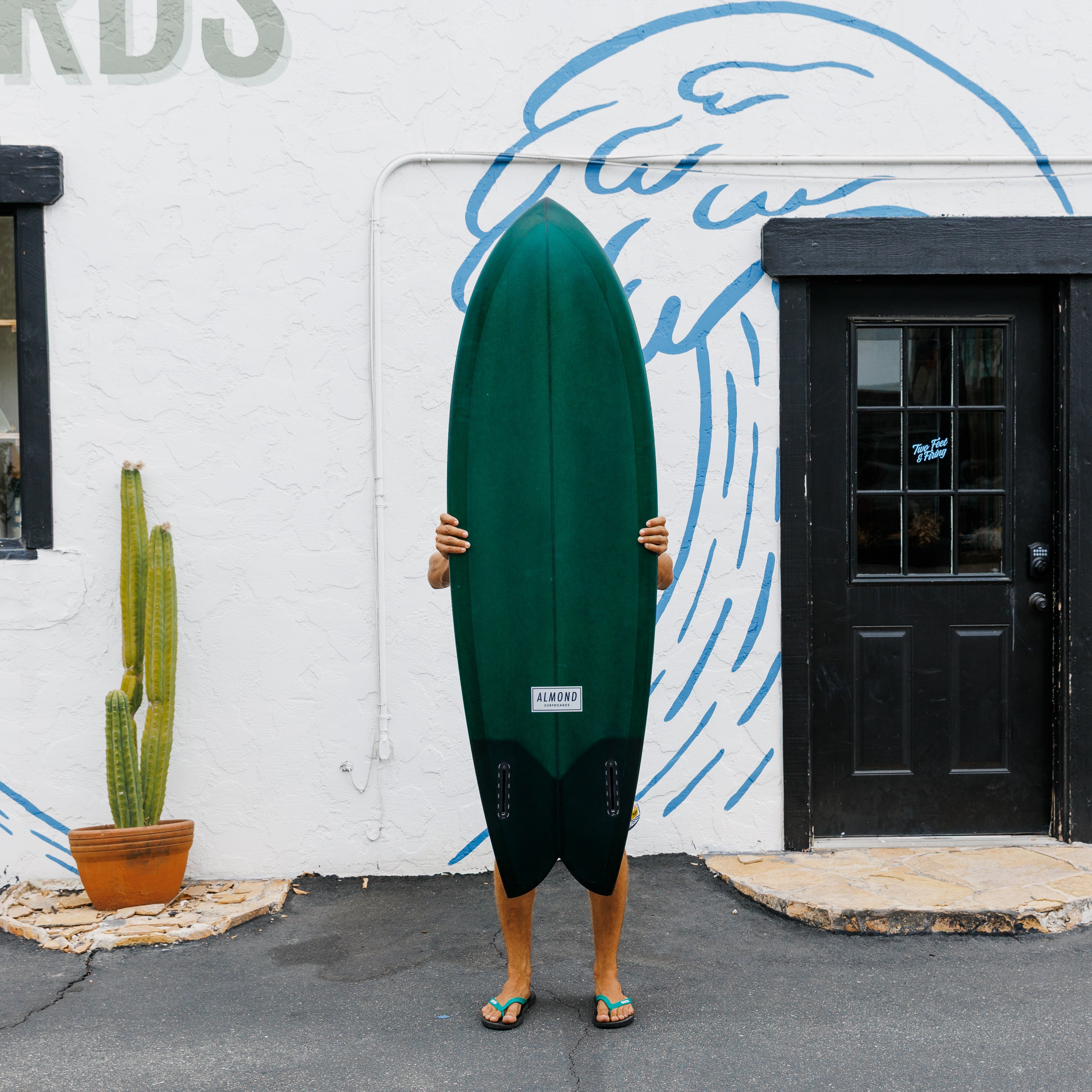 5'10 Special Recipe Fish (#9459) | Almond Surfboards & Designs