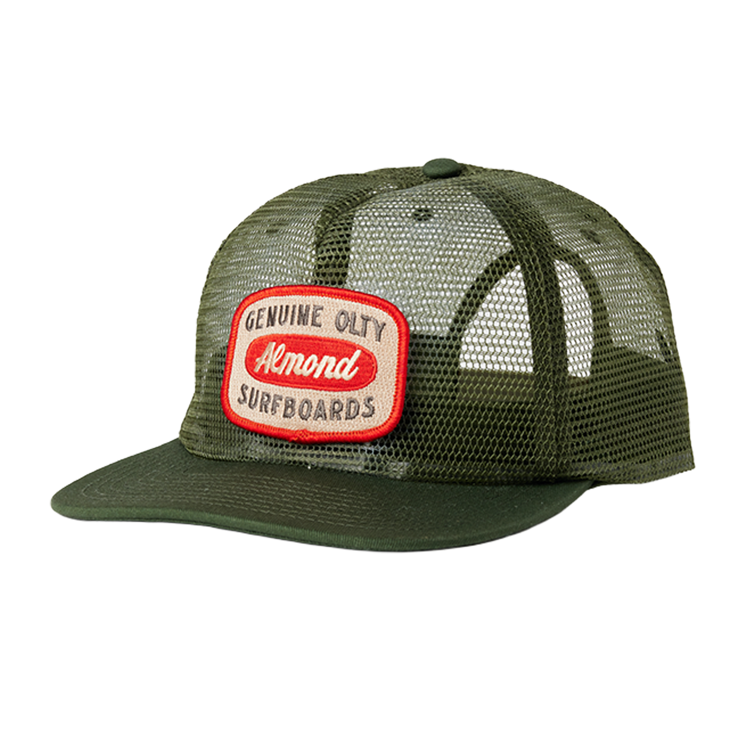 Genuine Mesh Trucker Army Green