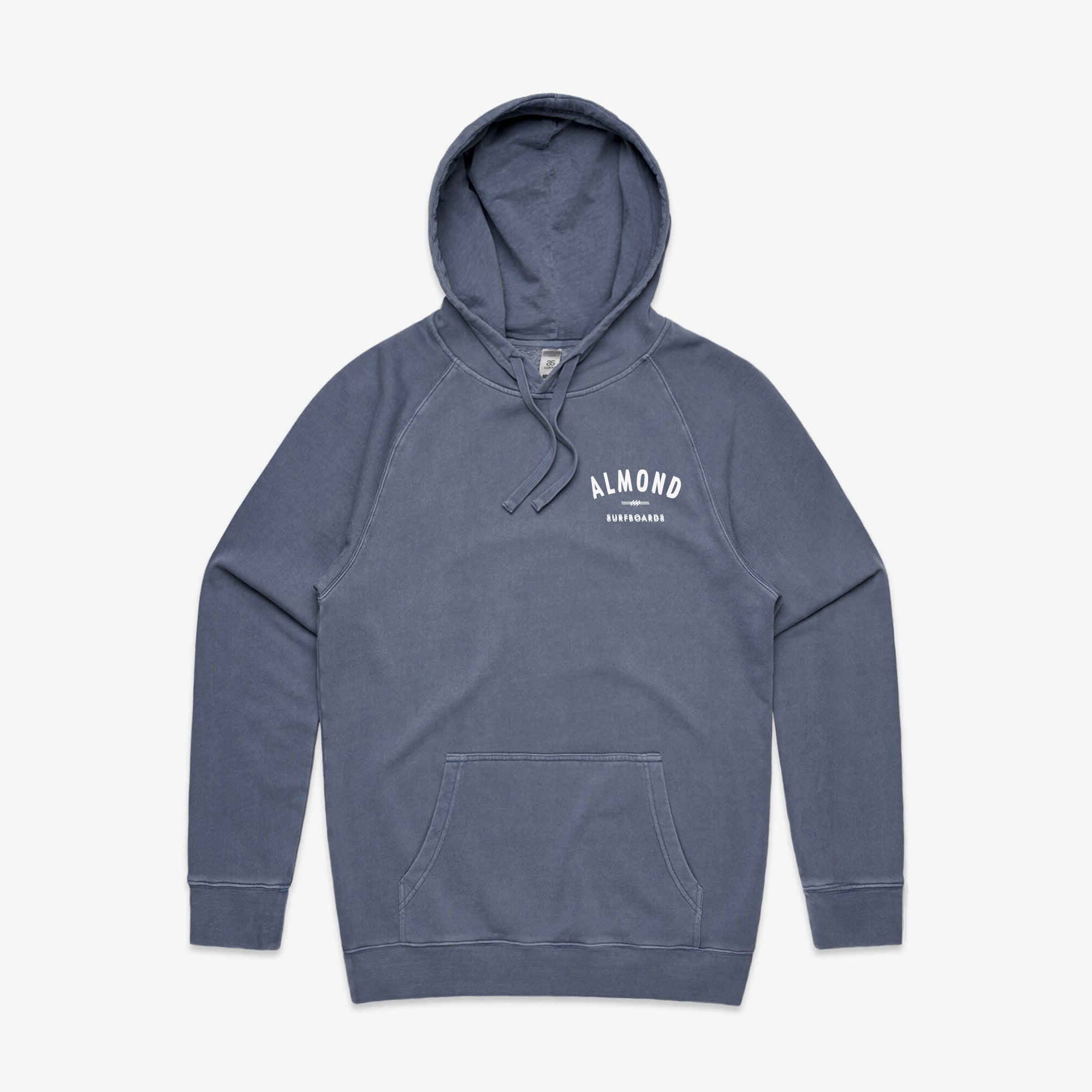 Surf Check Hoodie | Faded Blue