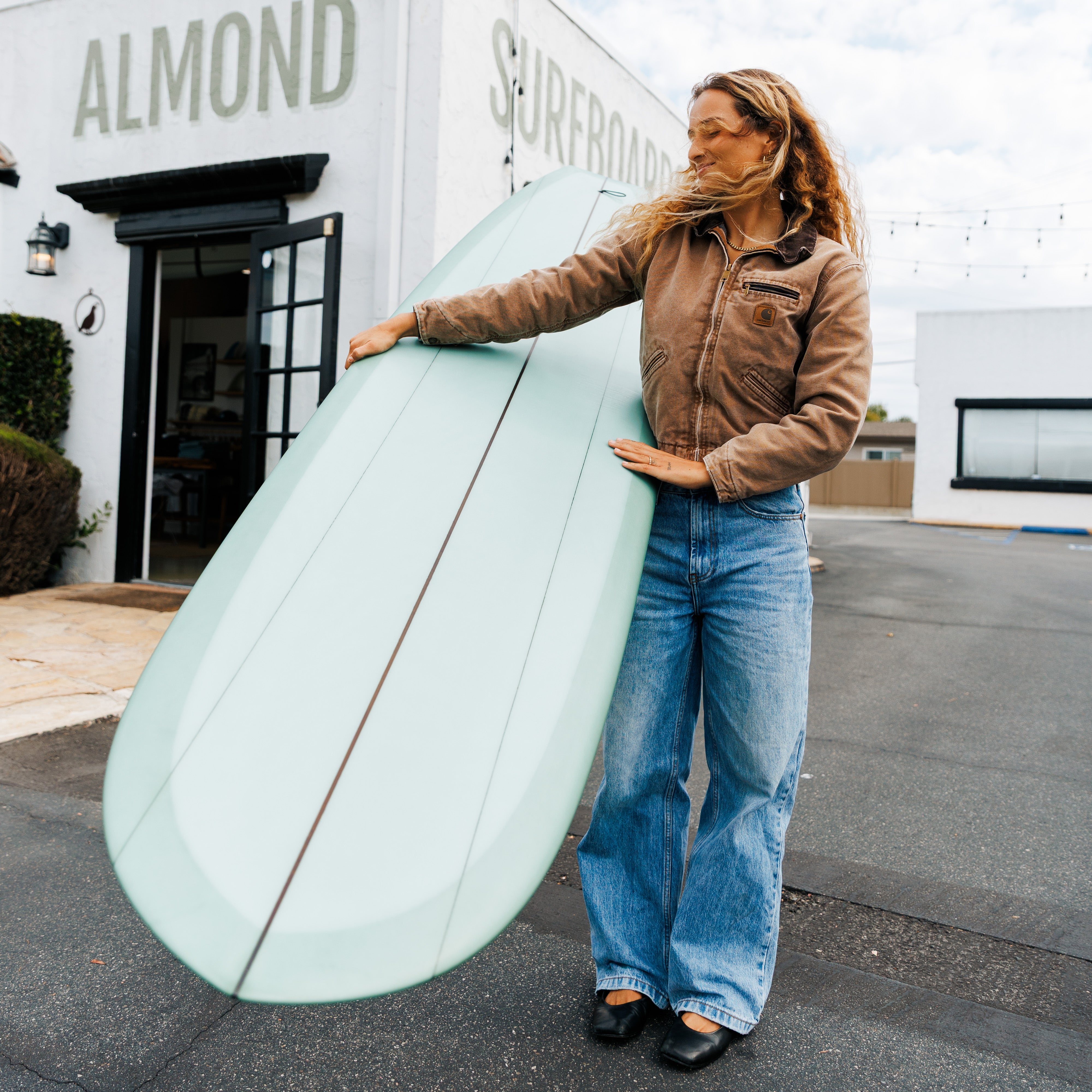 8'0 Mini Walks on Water #9512 | Almond Surfboards & Designs