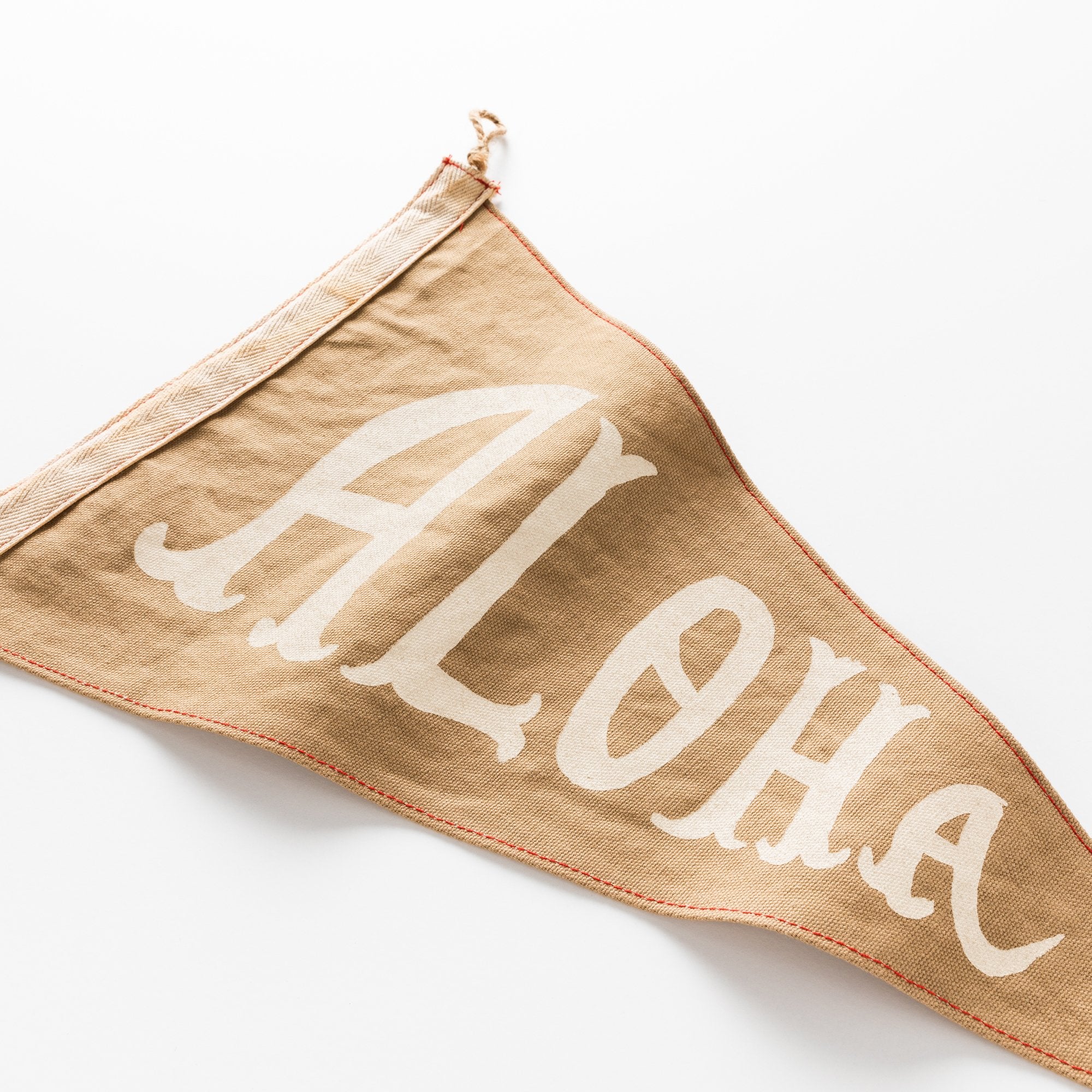 Slightly Choppy <br> Aloha Flag - Tan