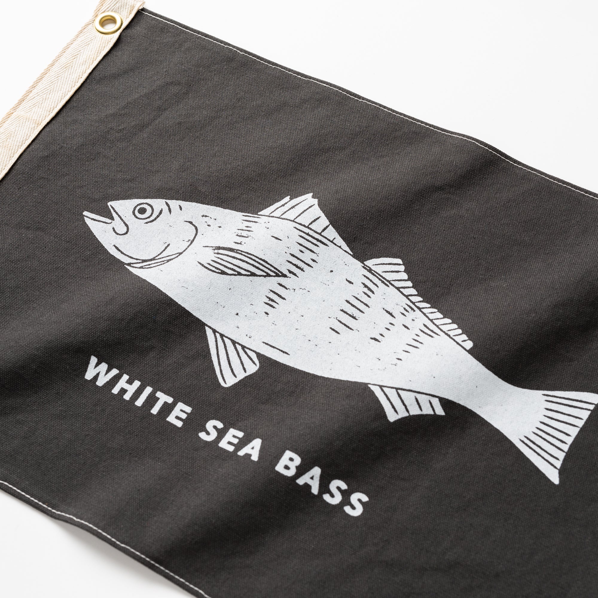 White Sea Bass Flag