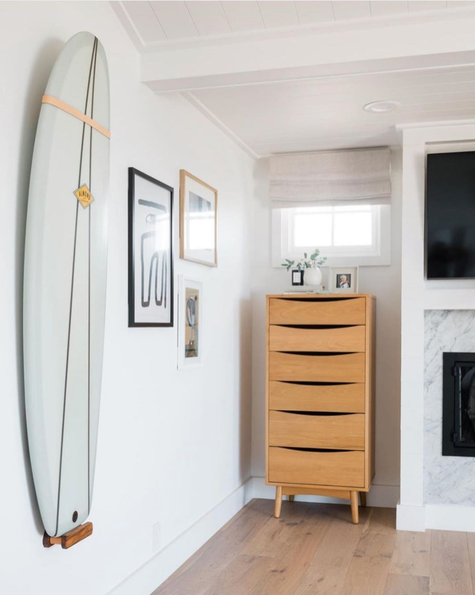 Vertical Mount Surfboard Wall Rack