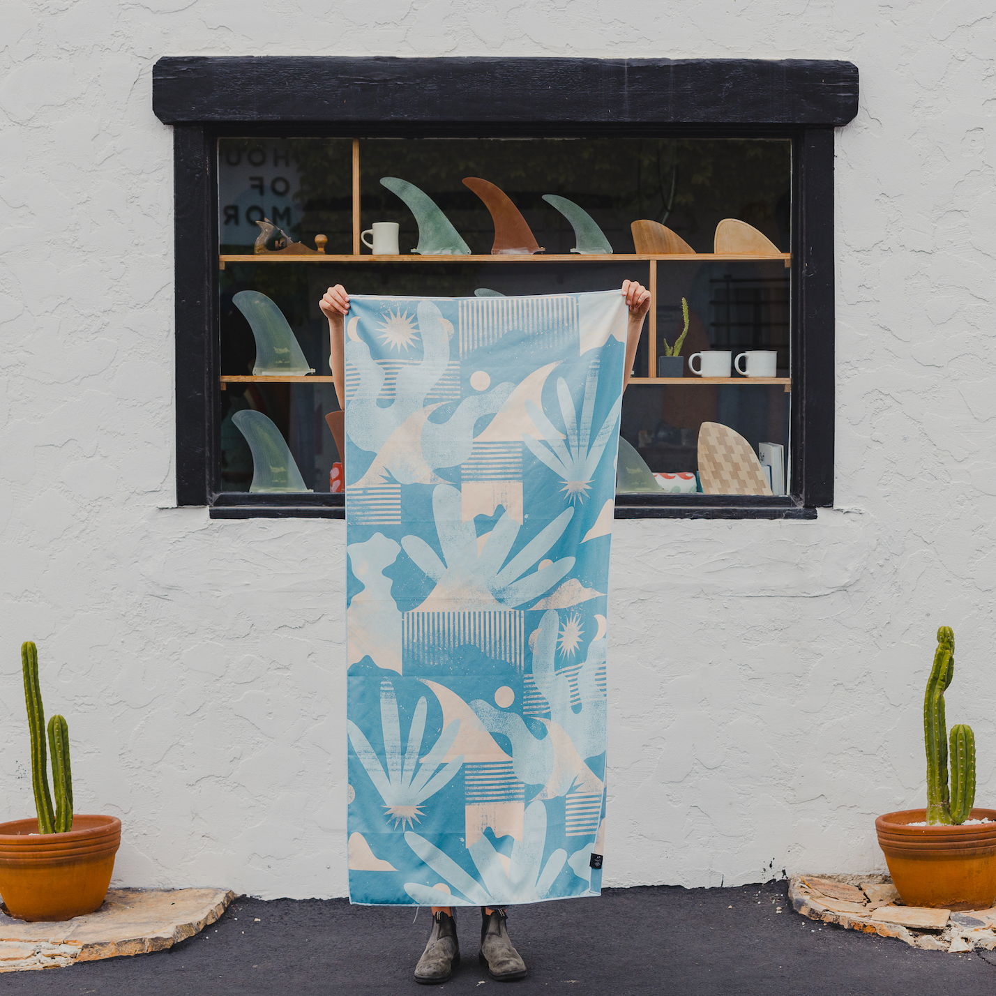 Almond x Slowtide Quick-Dry Towel | Bright Days Ahead