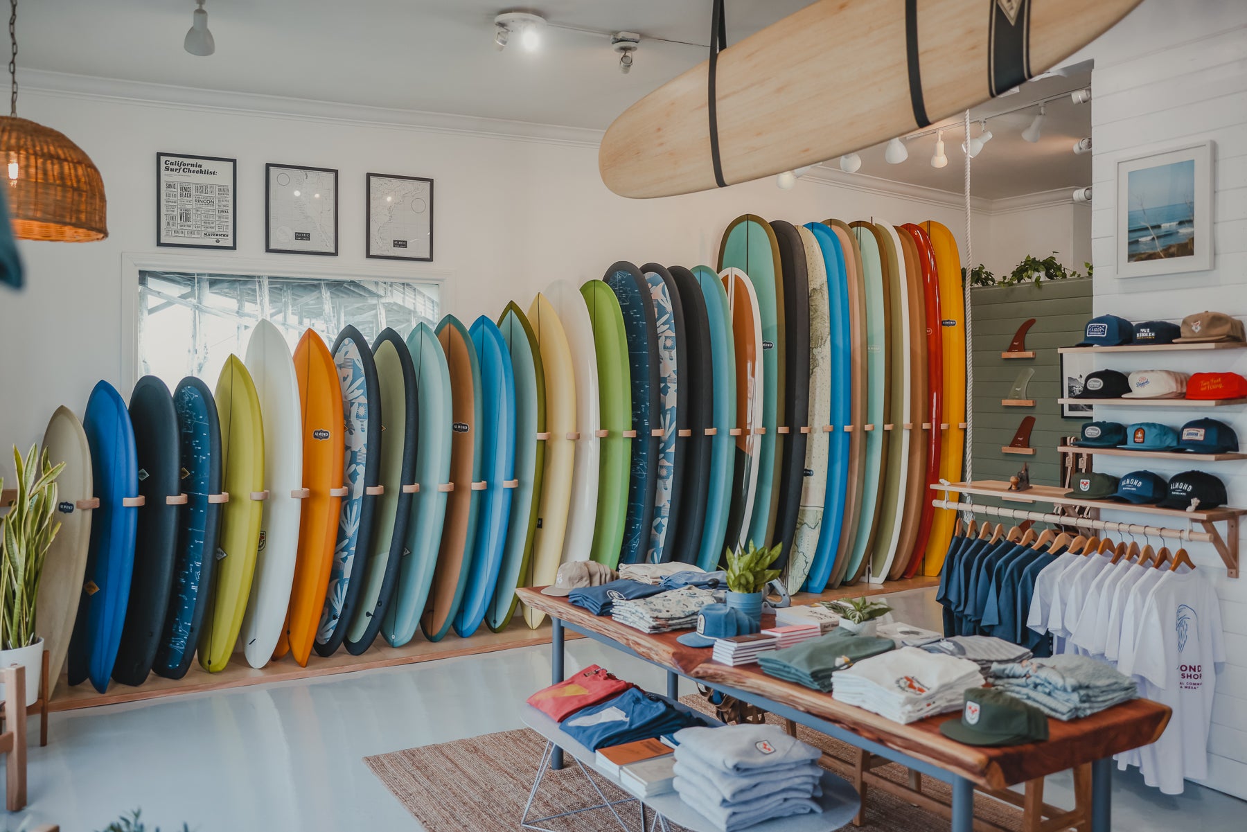 A Peak Inside the New Almond Surf Shop