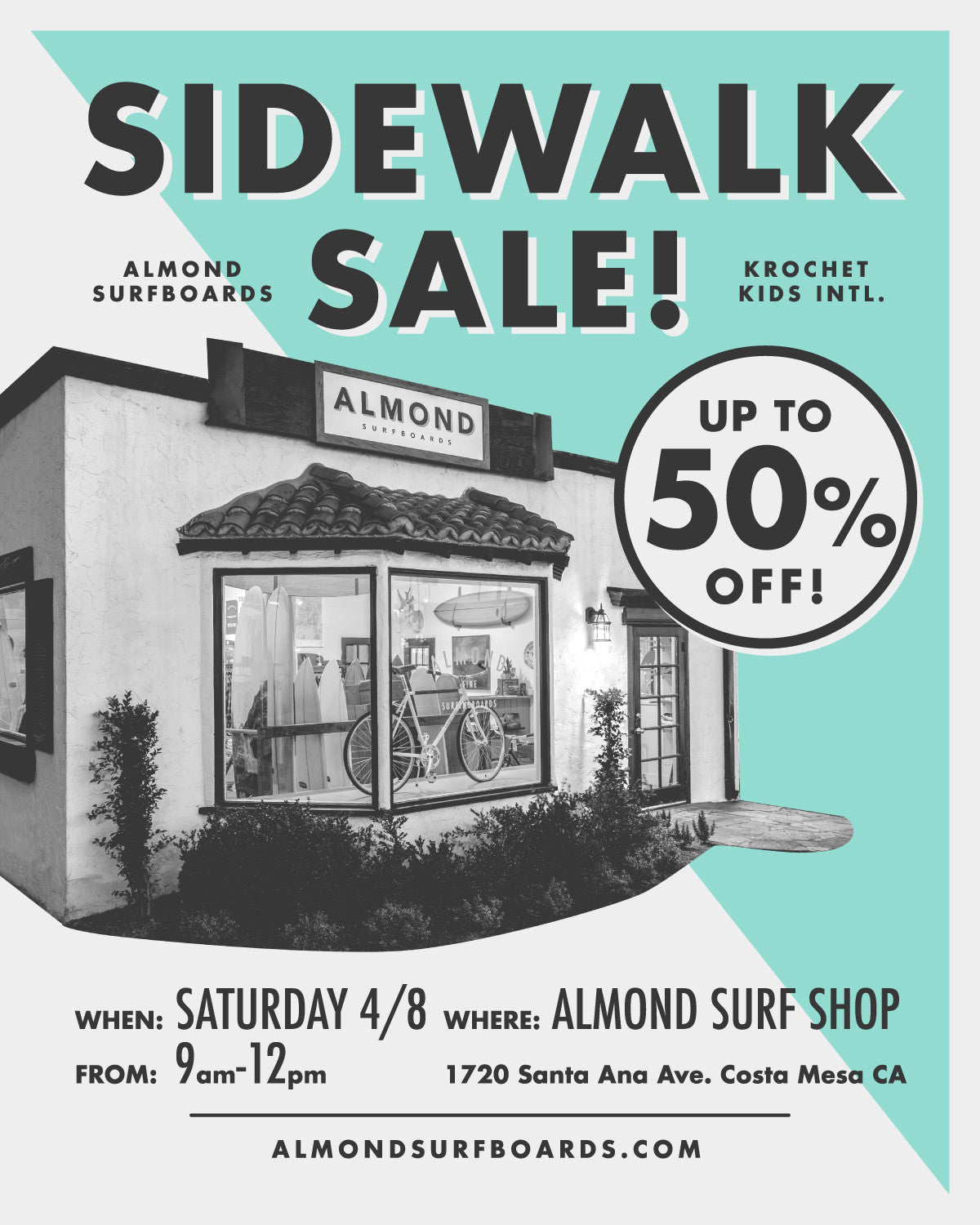 Sidewalk Sale | April 8th, 2017