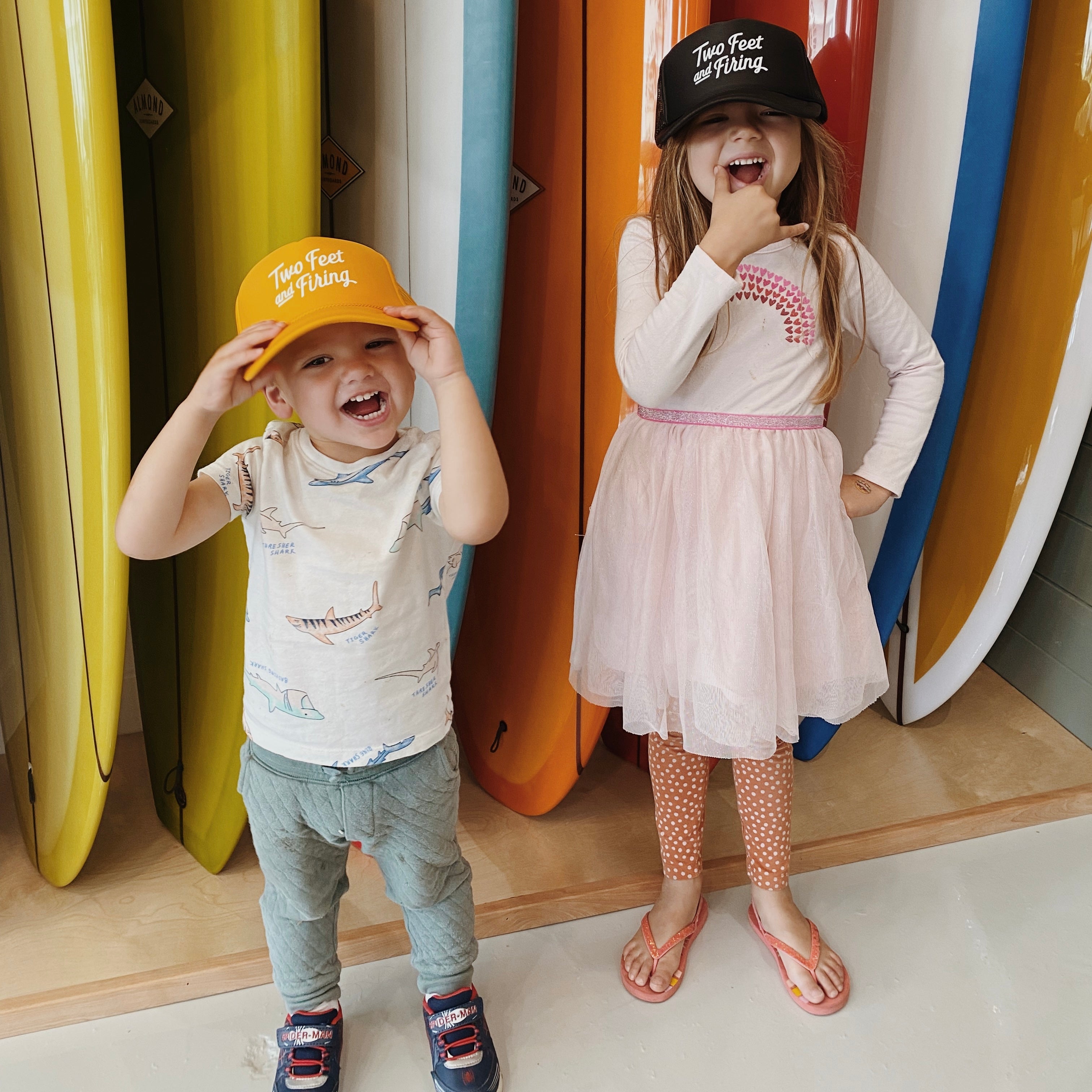 Two Feet & Firing | Kids Hat