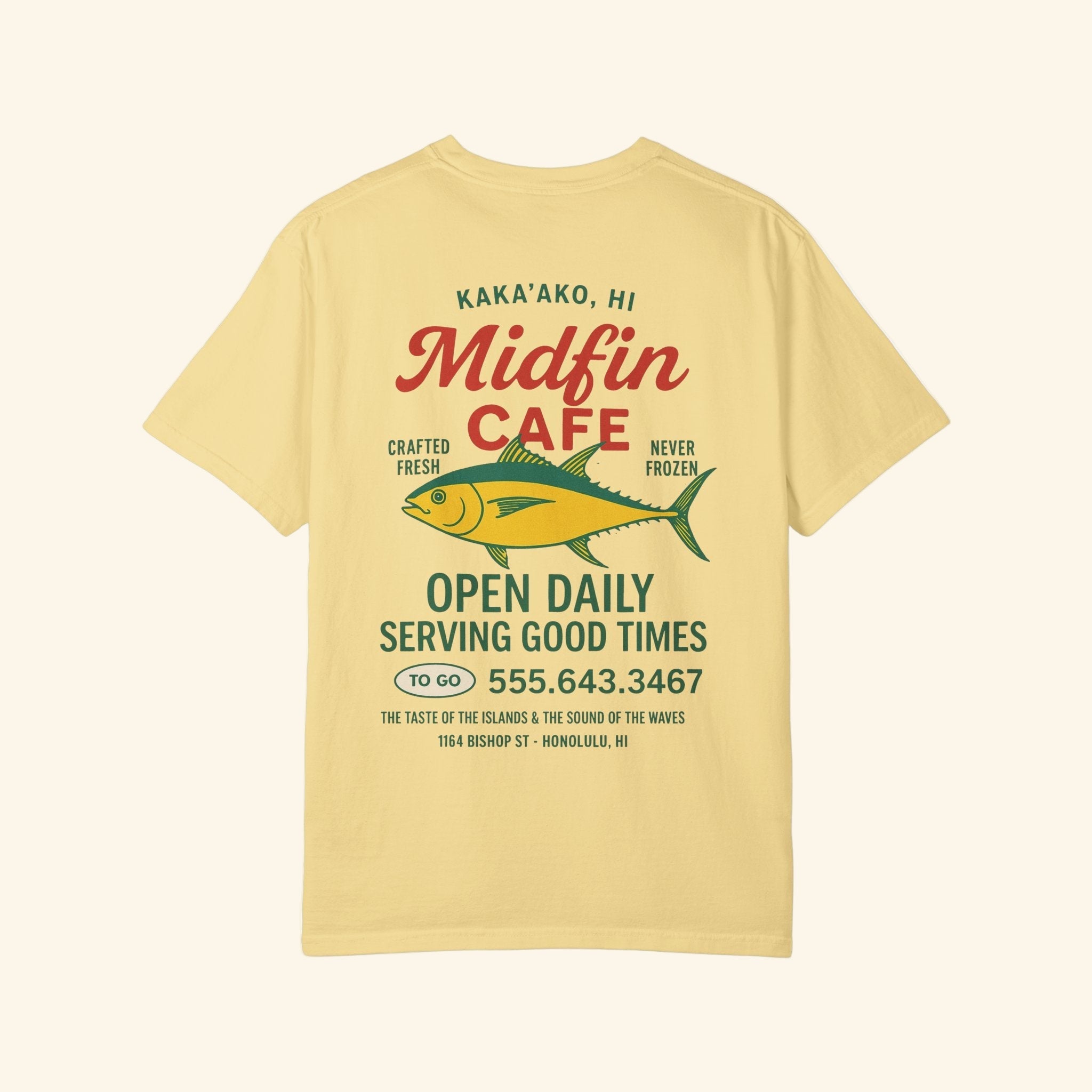 Midfin Café Tee