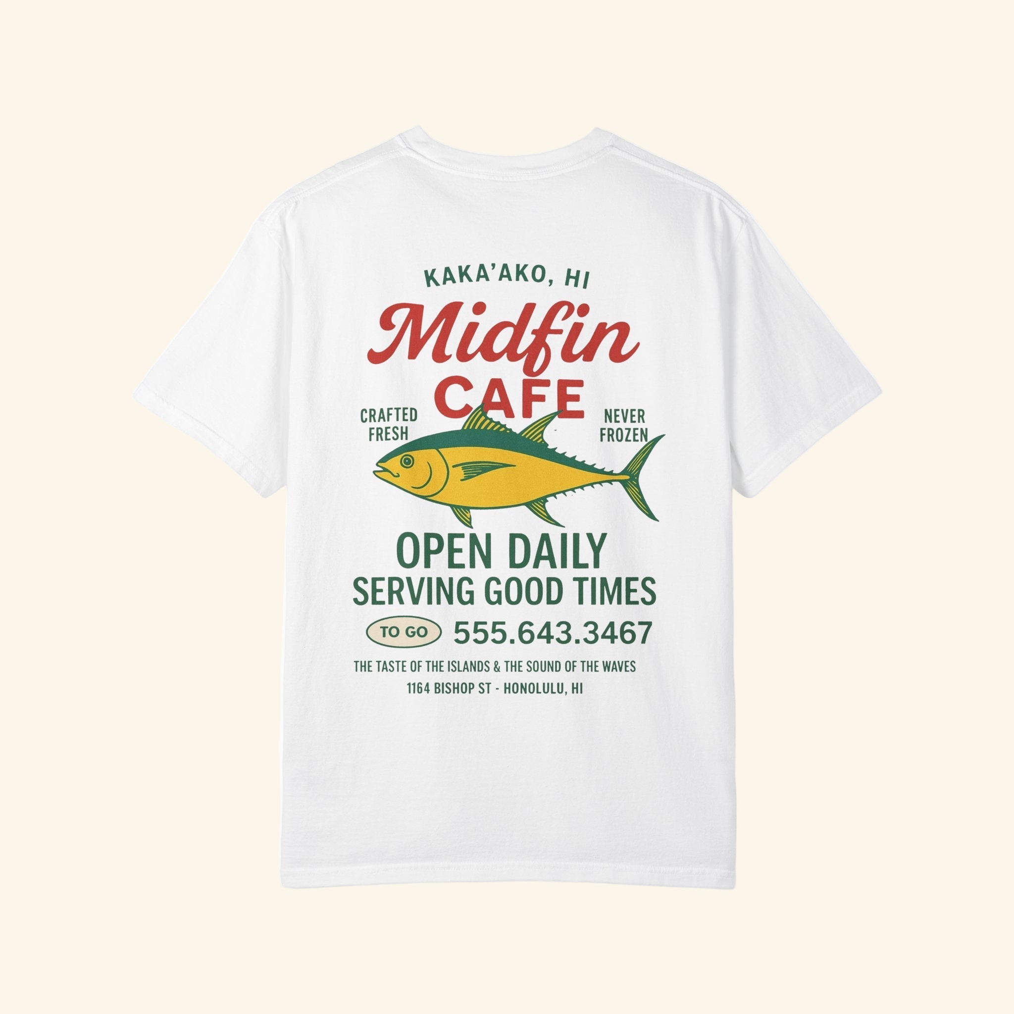 Midfin Café Tee