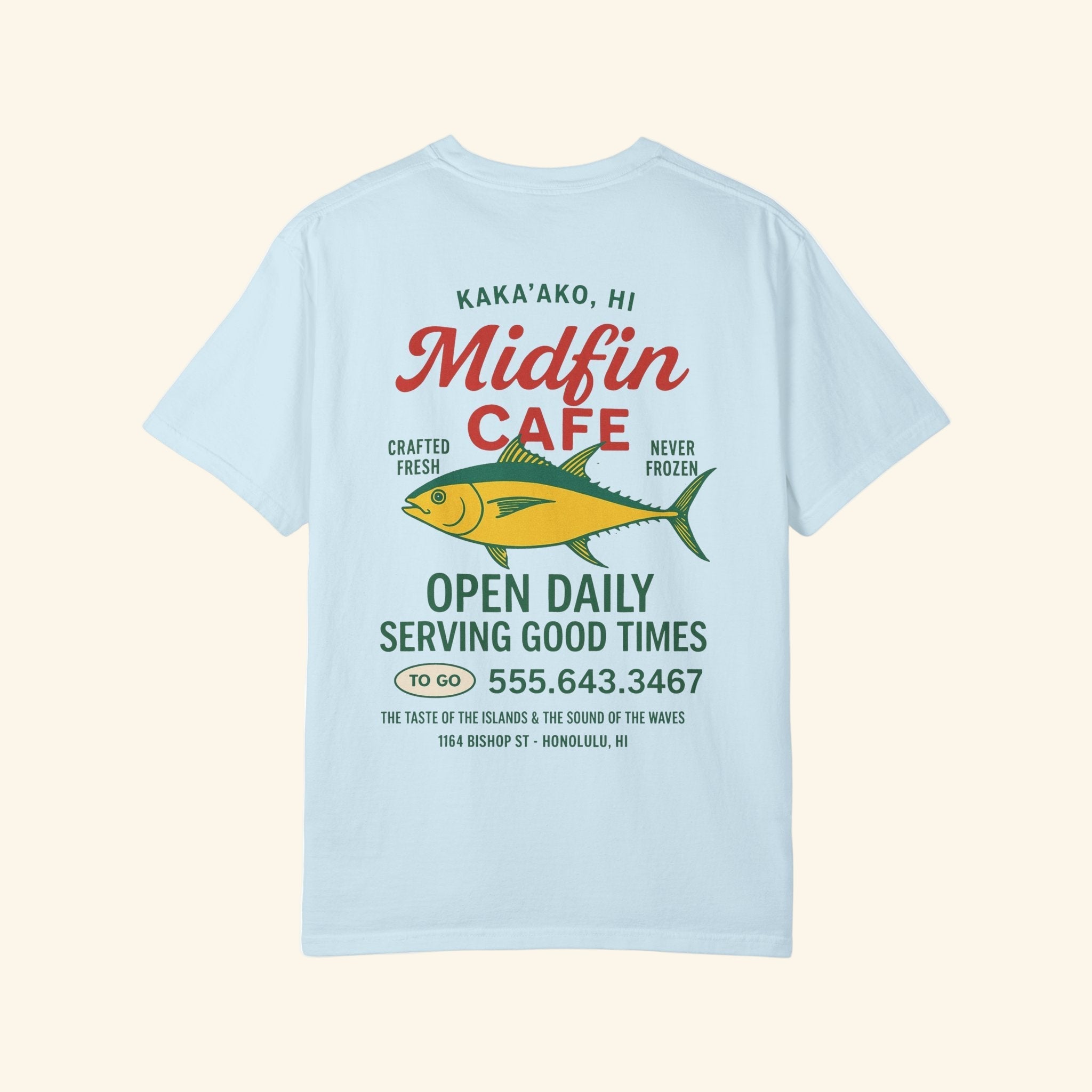 Midfin Café Tee