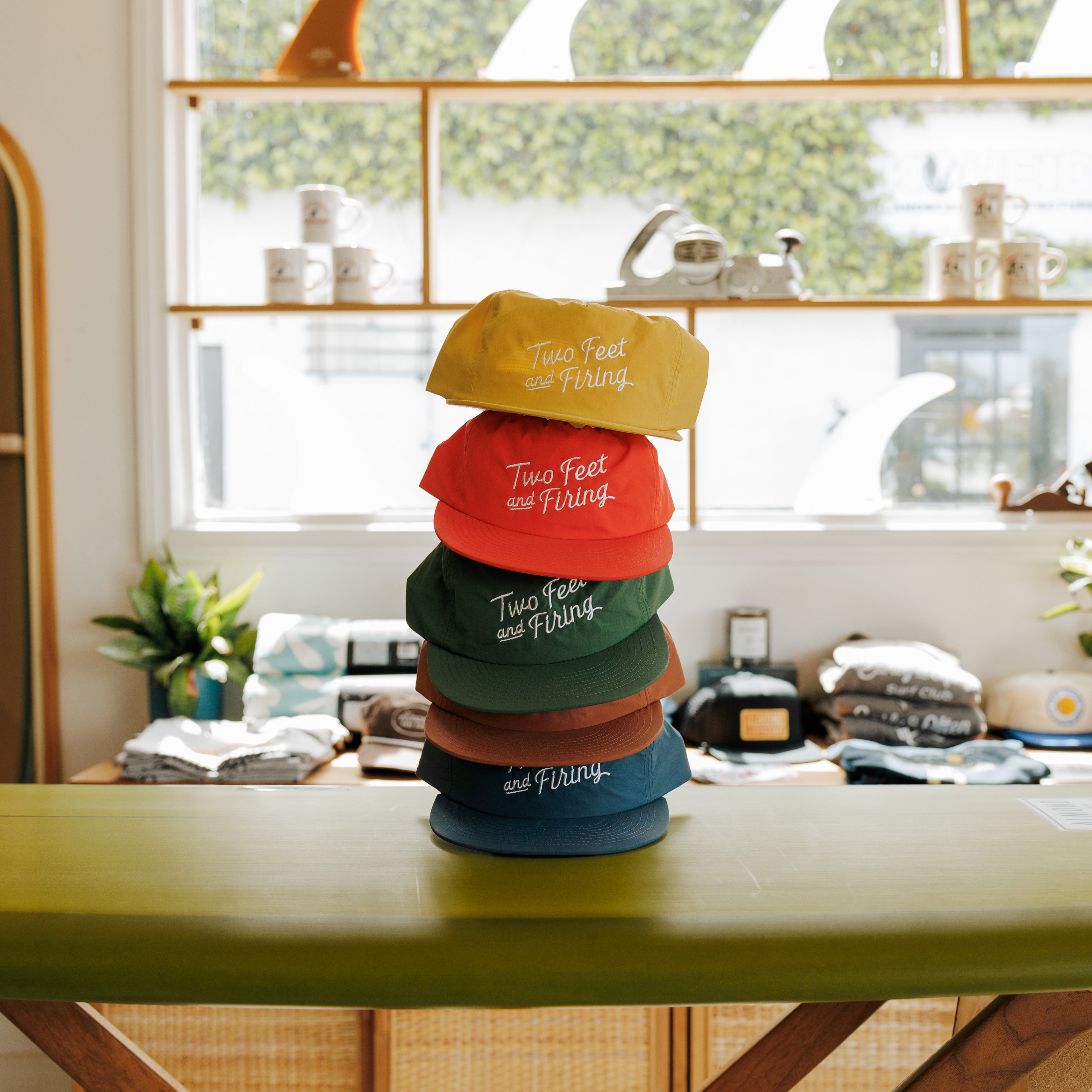 Two Feet & Firing Hat | Rust