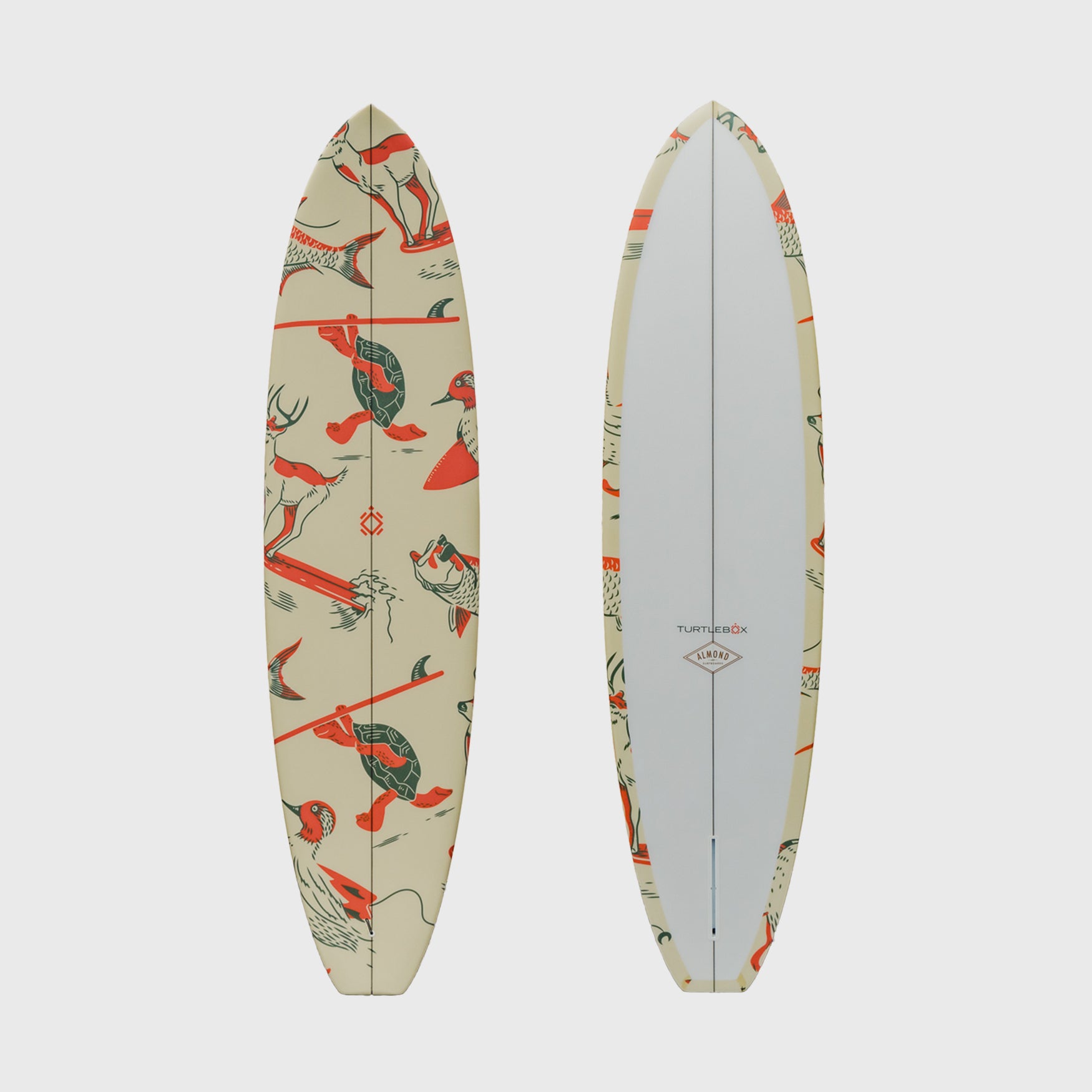 Turtle Box | Single Fin – Almond Surfboards & Designs