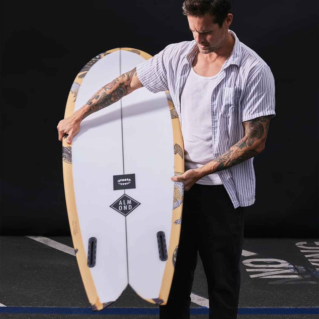 5'6 Fish | Never Worried (Orange)