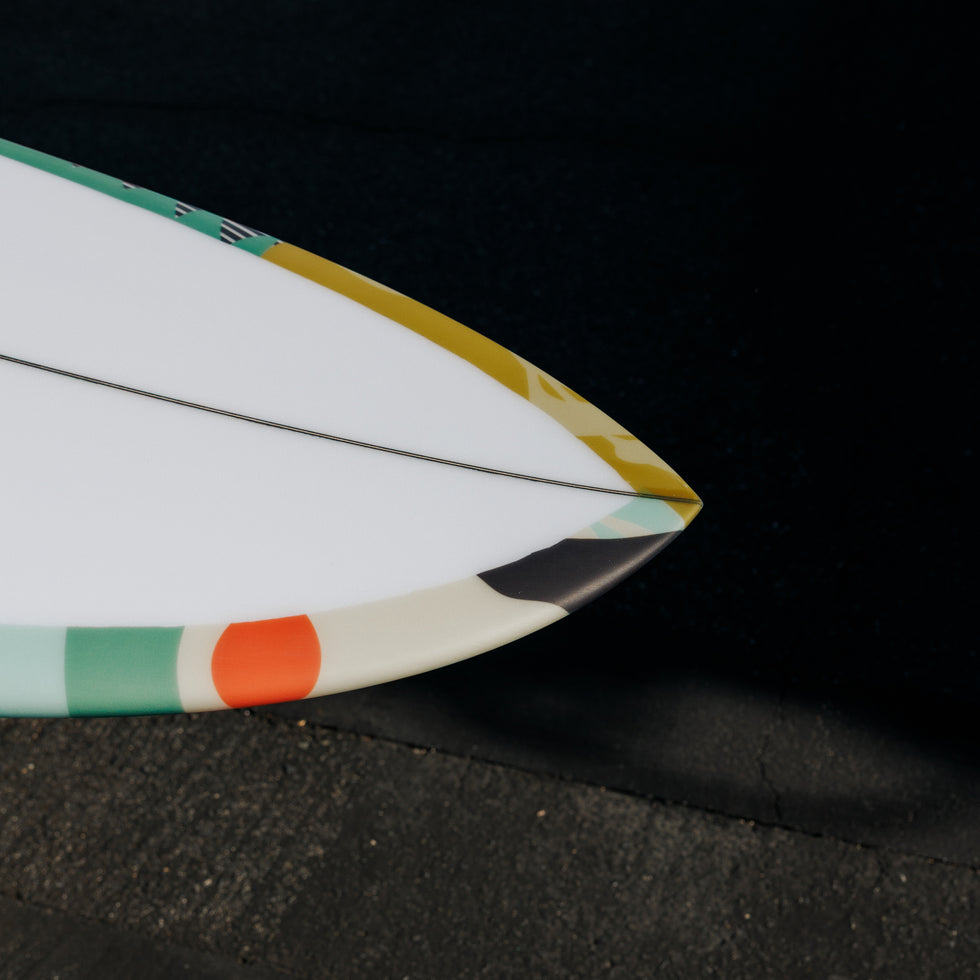 Almond x JuLu 5'10 Special Recipe Fish #10069 – Almond Surfboards & Designs