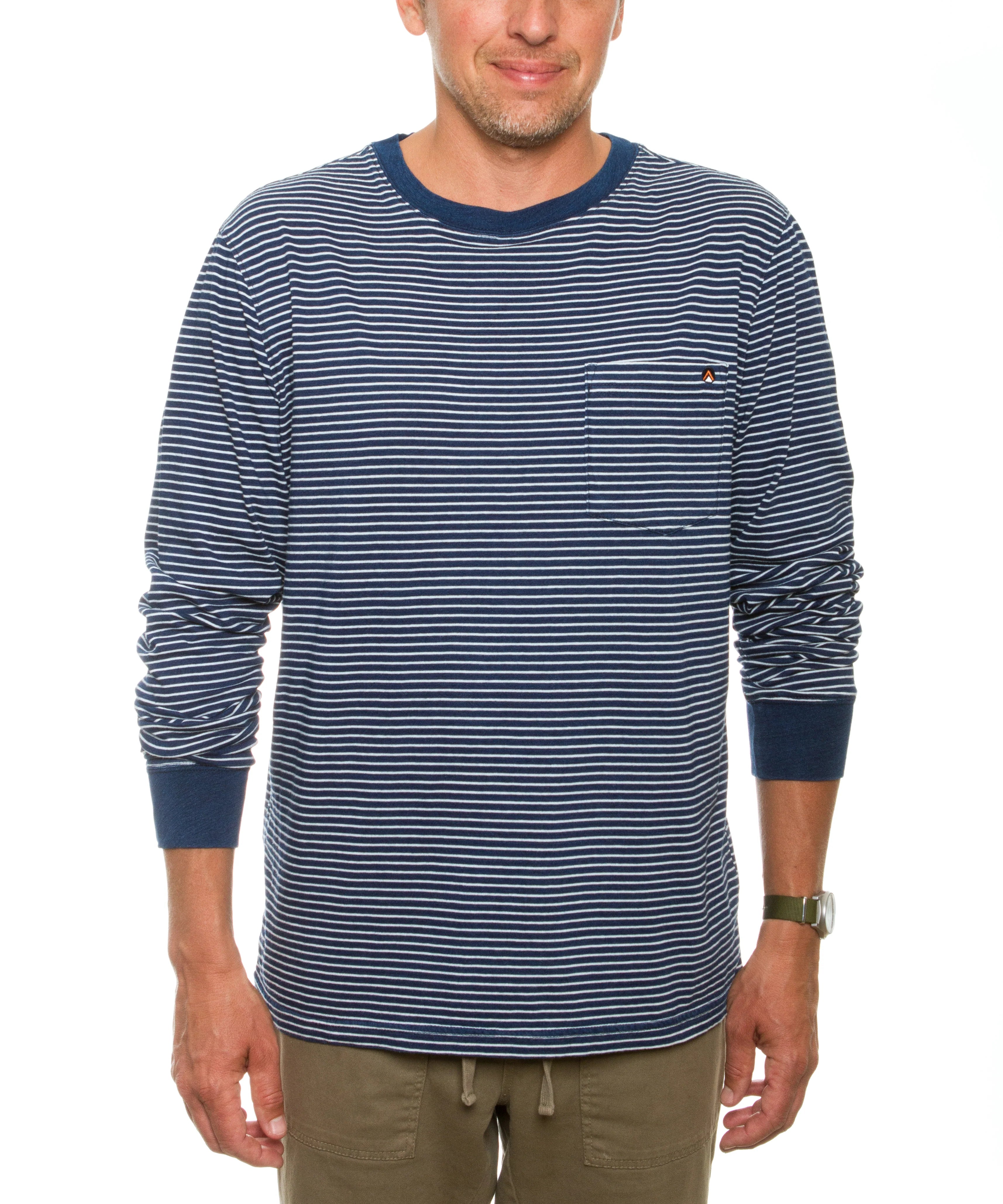 Ls Rock Pile Tee- Dark Wash Stone