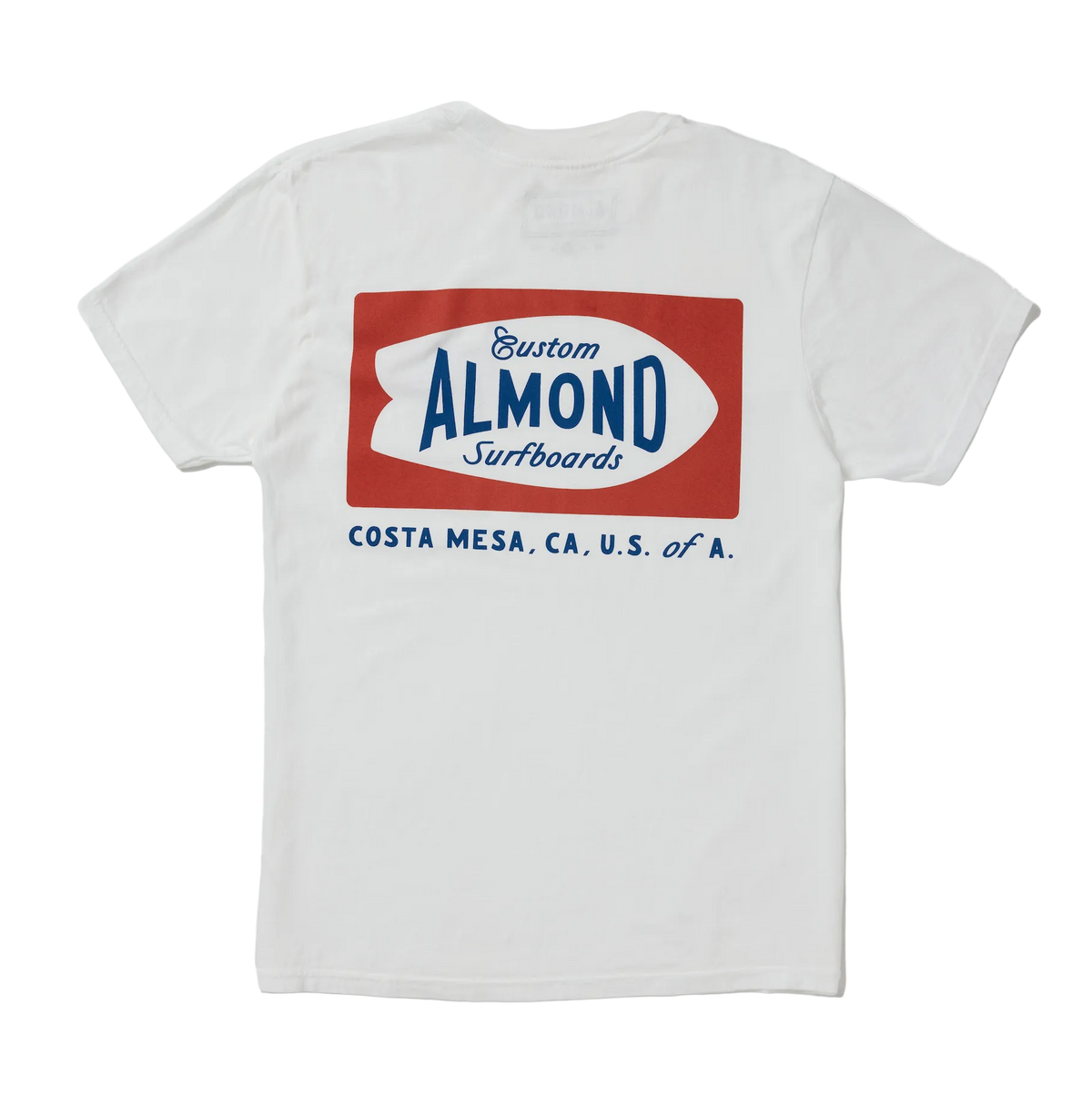 Seaview Tee | White – Almond Surfboards & Designs