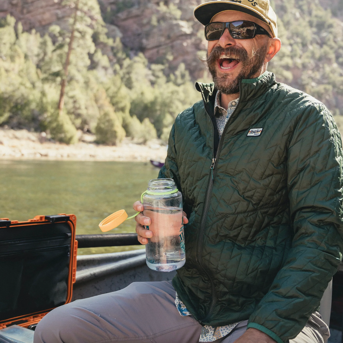 Voltage Quilted Jacket | Pine Needle