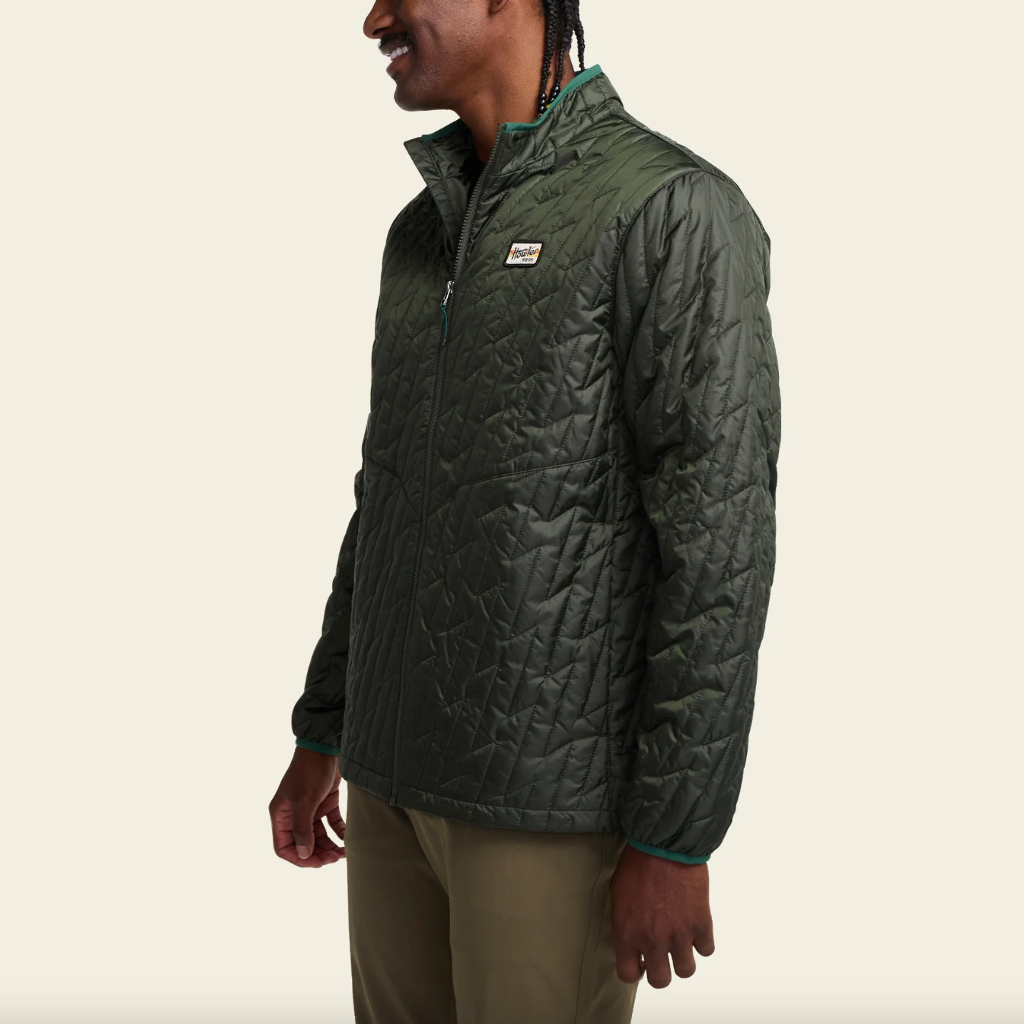 Voltage Quilted Jacket | Pine Needle