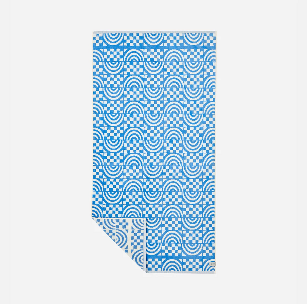 Coco Rainbow Premium Woven Towel | Periwinkle | Slowtide