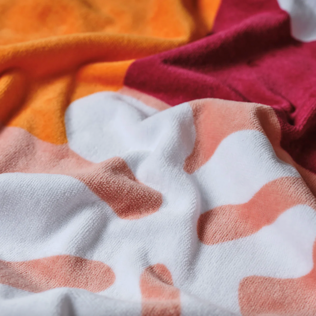 Snow Flowers Beach Towel | Slowtide