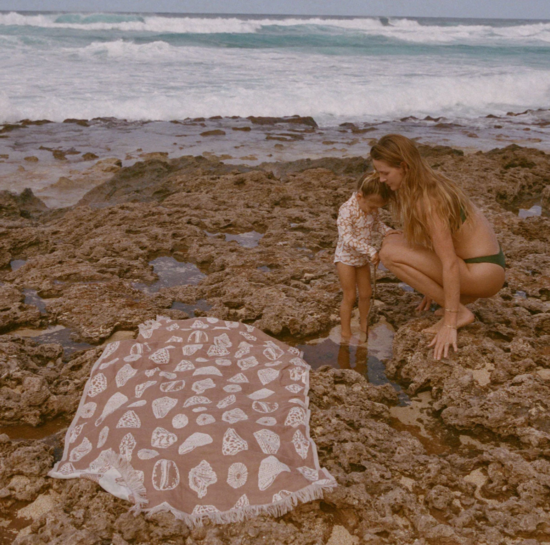 Treasures Turkish Towel | Slowtide - Cream