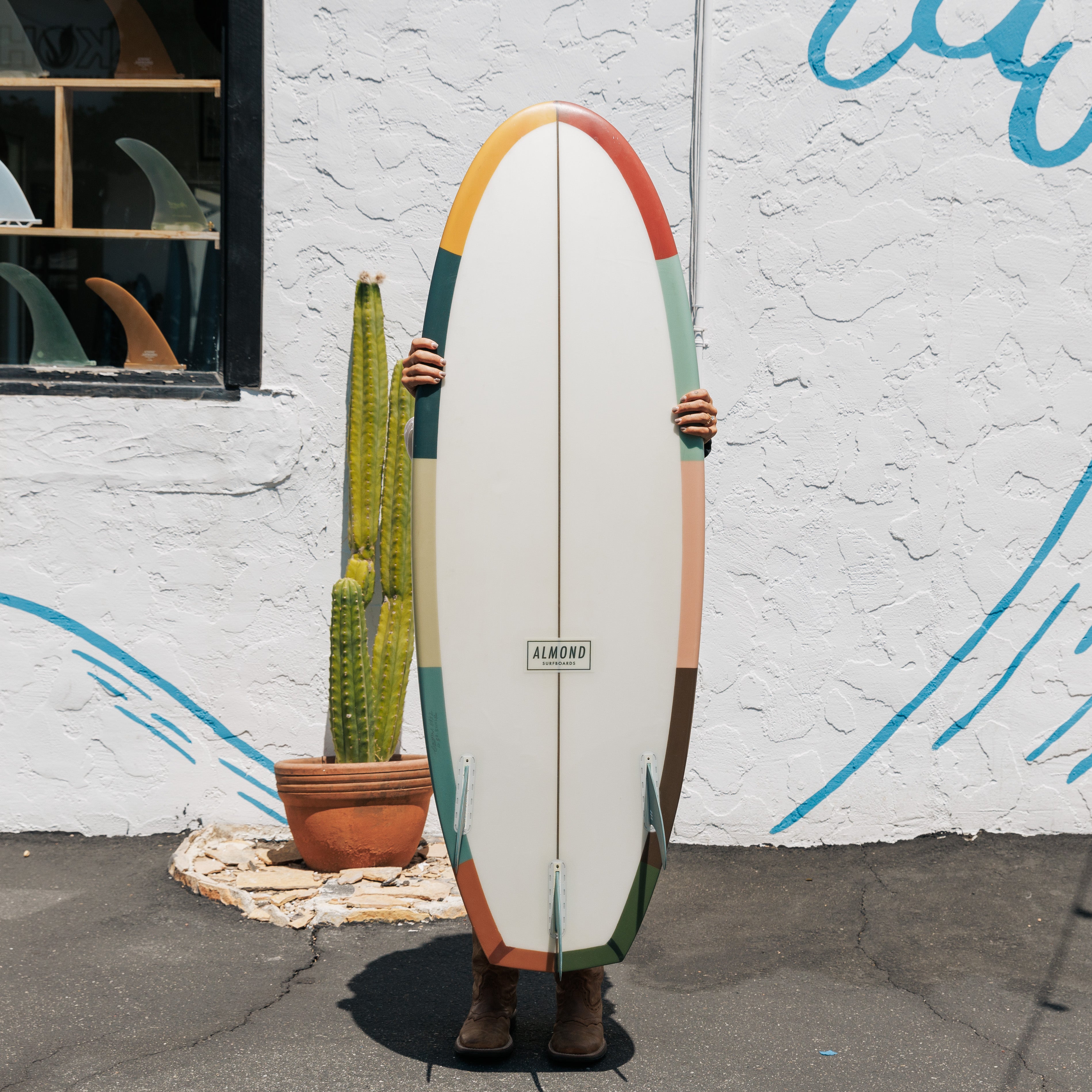 ALMOND Surfboard 木製ハンドプレーン  ボディサーフィン Amazon | WAW TimberFish ボディサーフィンハンドプレーン
