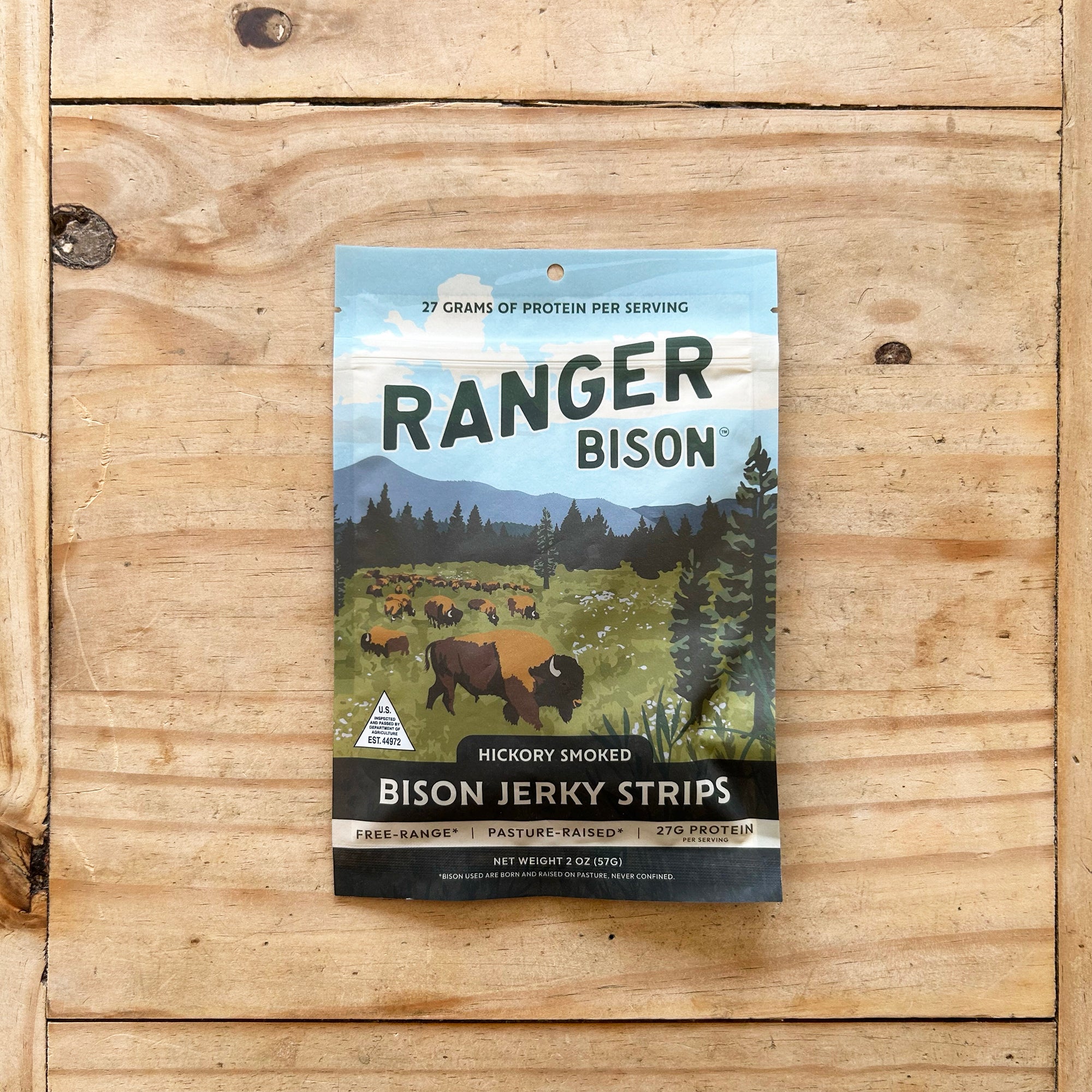 Ranger Bison Jerky (2 oz)