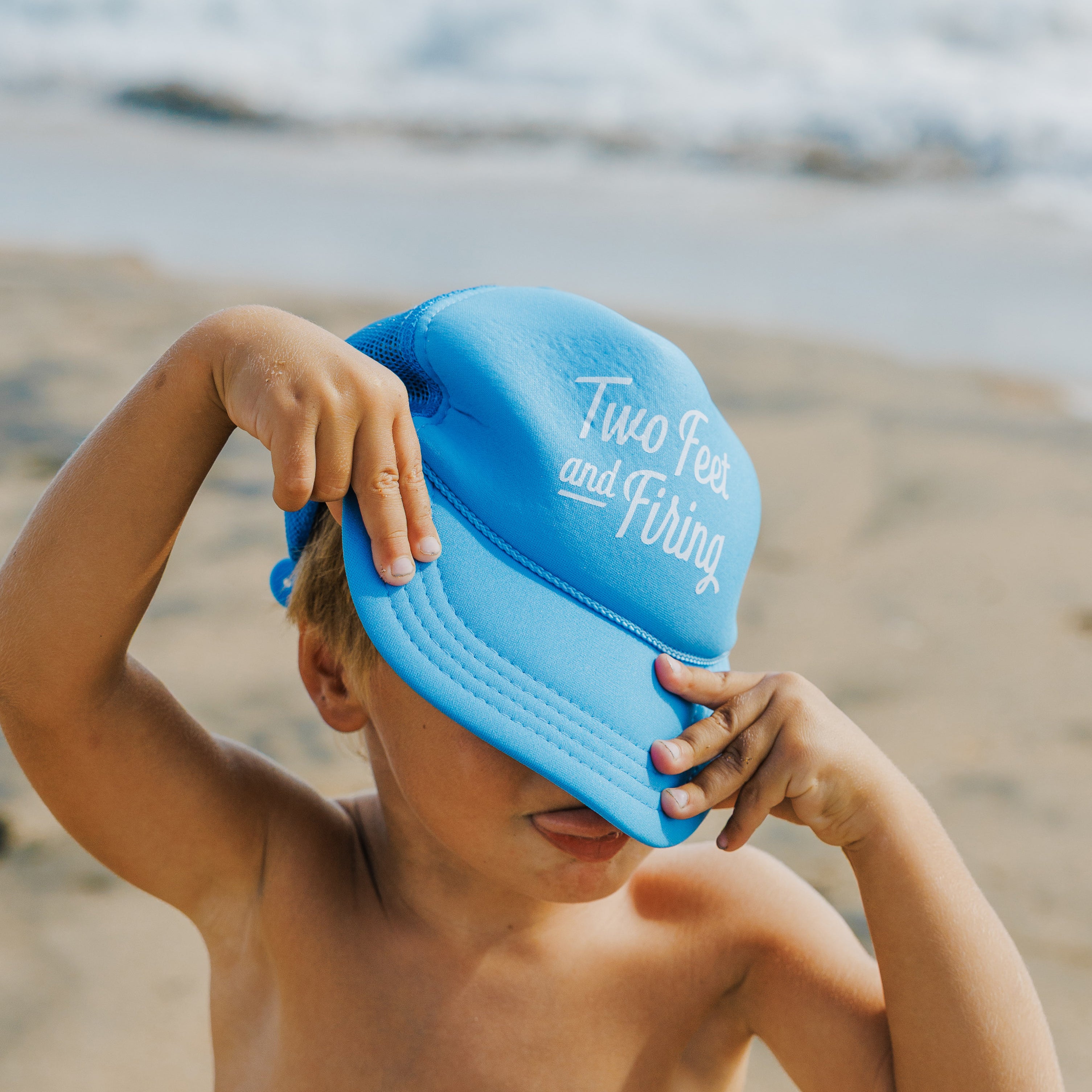 Two Feet & Firing | Kids Hat