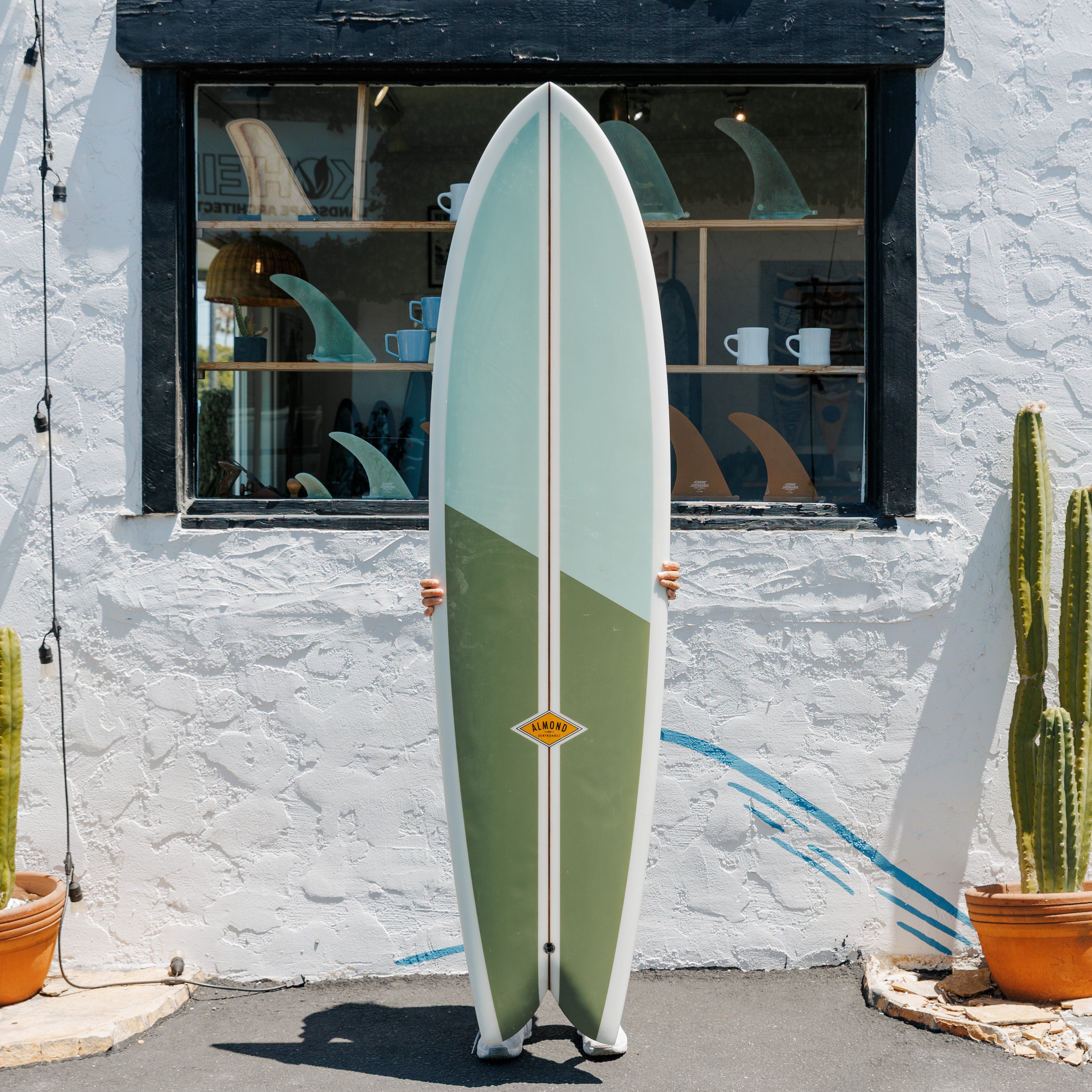 サーフィン・ボディボード ALMOND SURFBOARDS 10\" Pin Fin 10.5