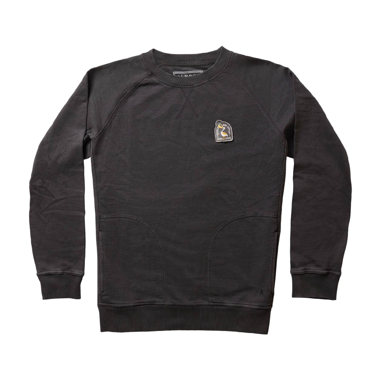 EOSC Pocket Crewneck | Washed Black