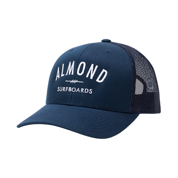 Fine Surfboards Trucker Hat | Navy – Almond Surfboards & Designs