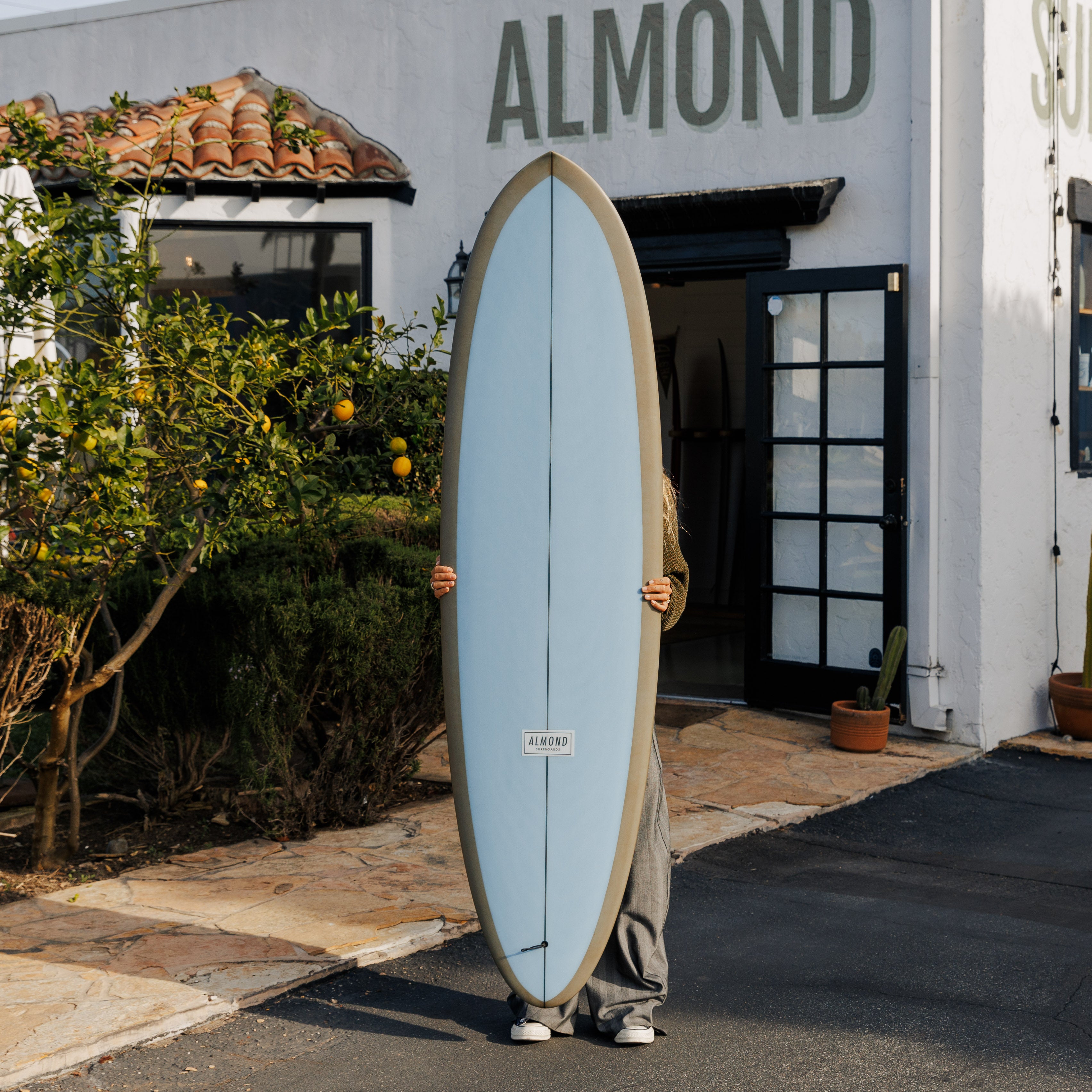 8'0 Mini Wow #9357 – Almond Surfboards & Designs