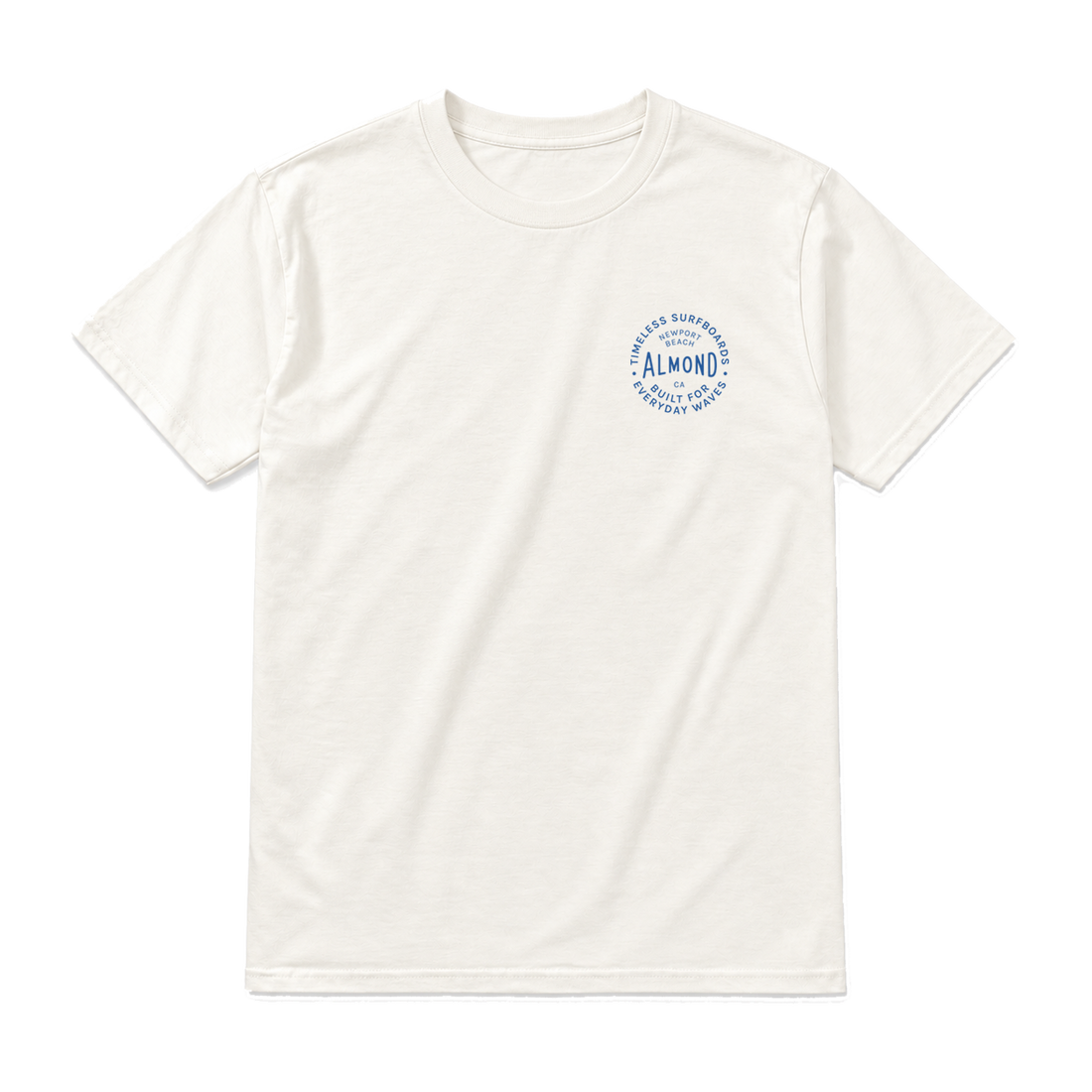 Almond Stamp Tee | Natural