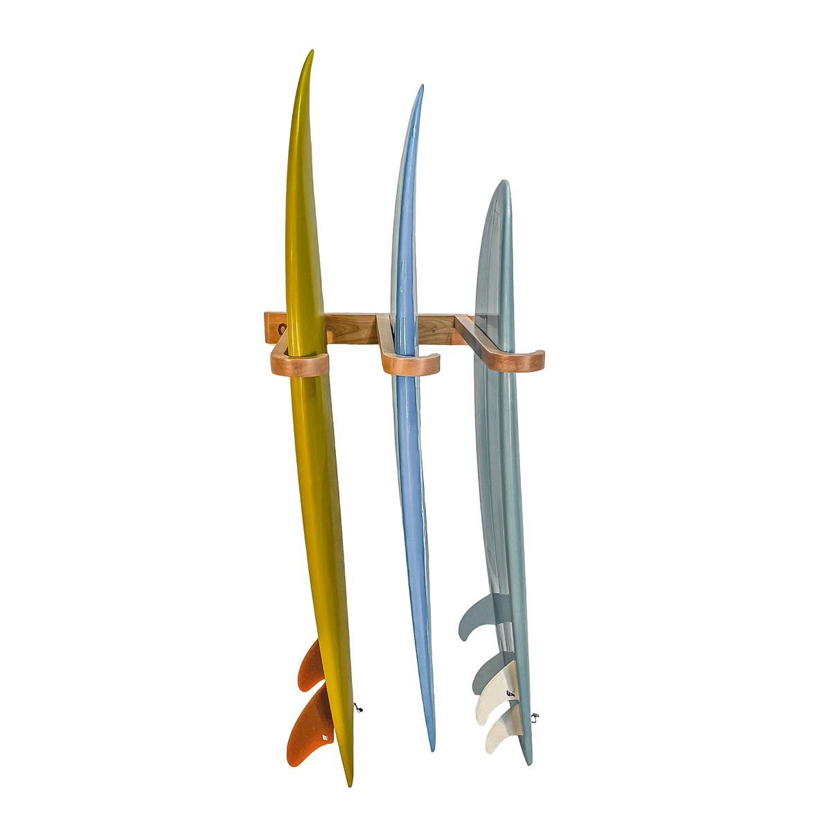 チロリア固定器のFALKE MARA Carve plate 9 sスノーボード Three Board Quiver | Wall Rack – Almond Surfboards & Designs