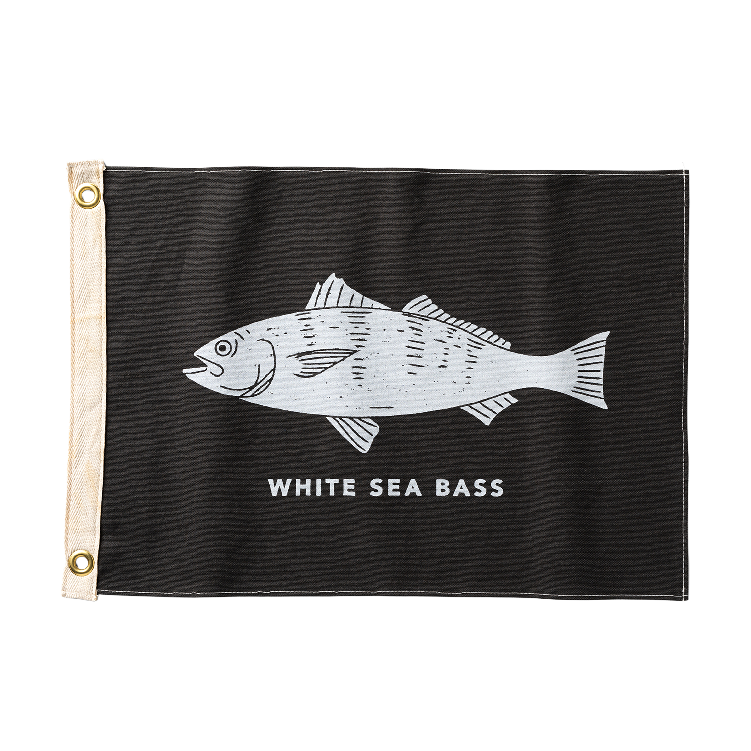 White Sea Bass Flag