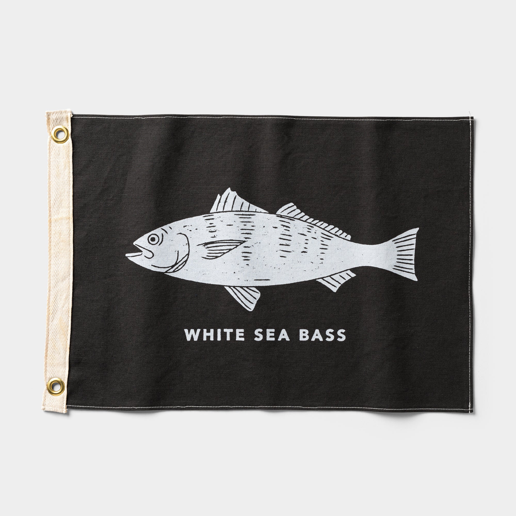 White Sea Bass Flag
