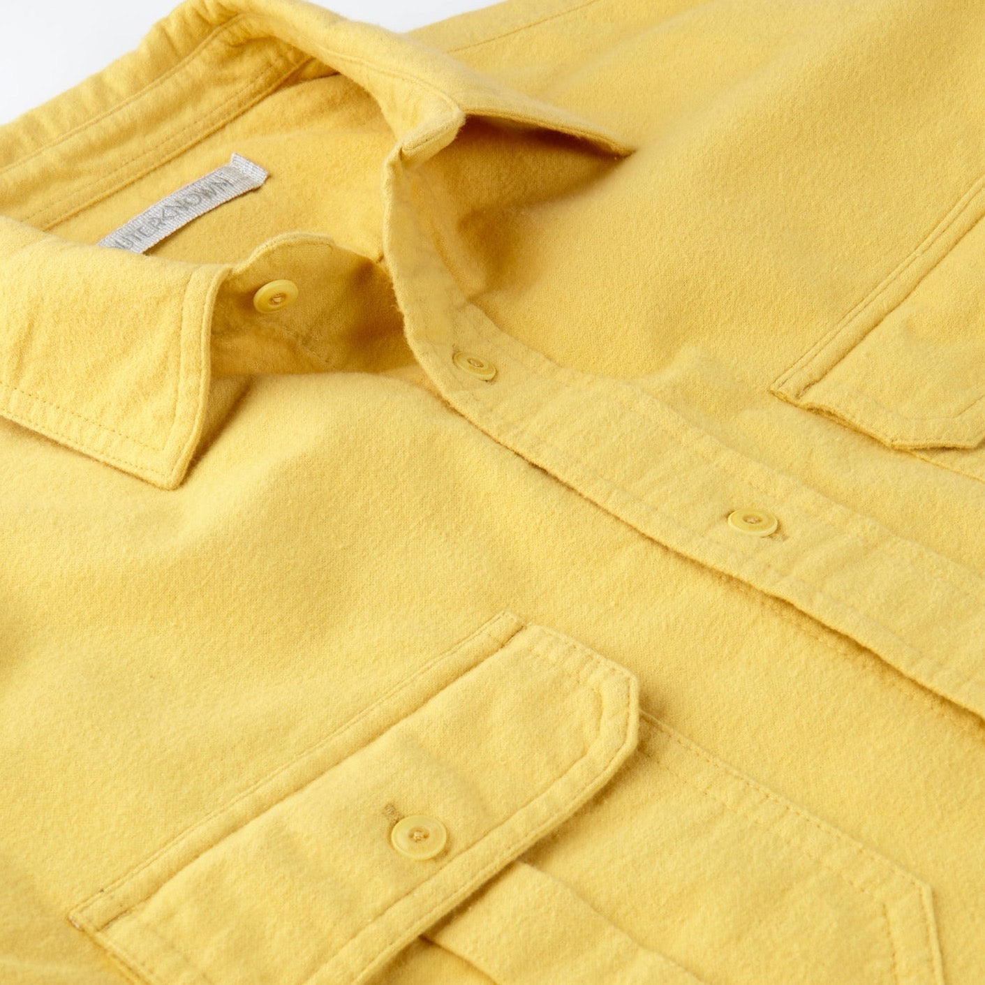 Yellow chamois hot sale shirt