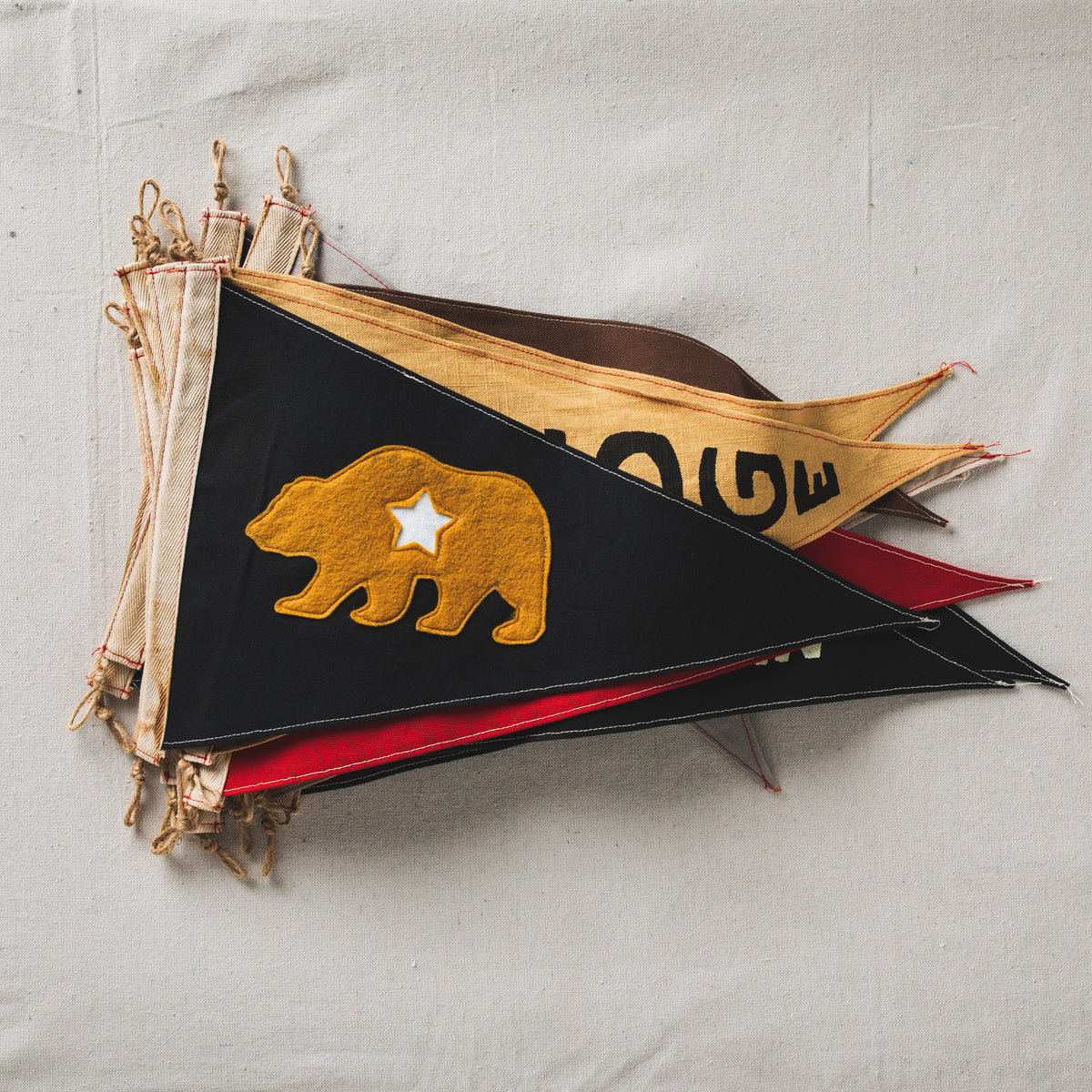 Slightly Choppy Golden Bear Flag – Almond Surfboards & Designs
