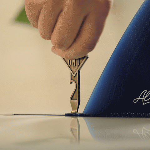 Fin Key Bottle Opener | Almond Surfboards & Designs