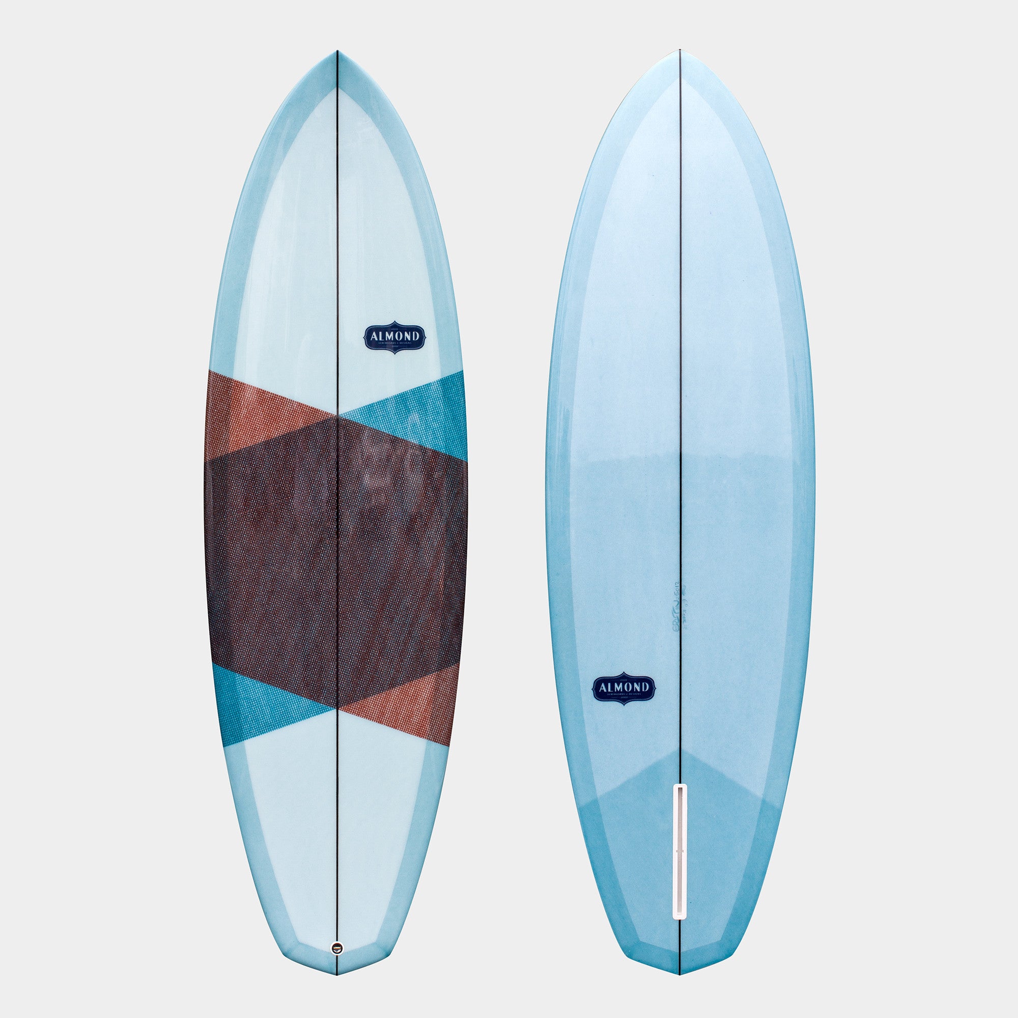 手渡し）ロングボード almond surfboard surf thump - サーフィン 