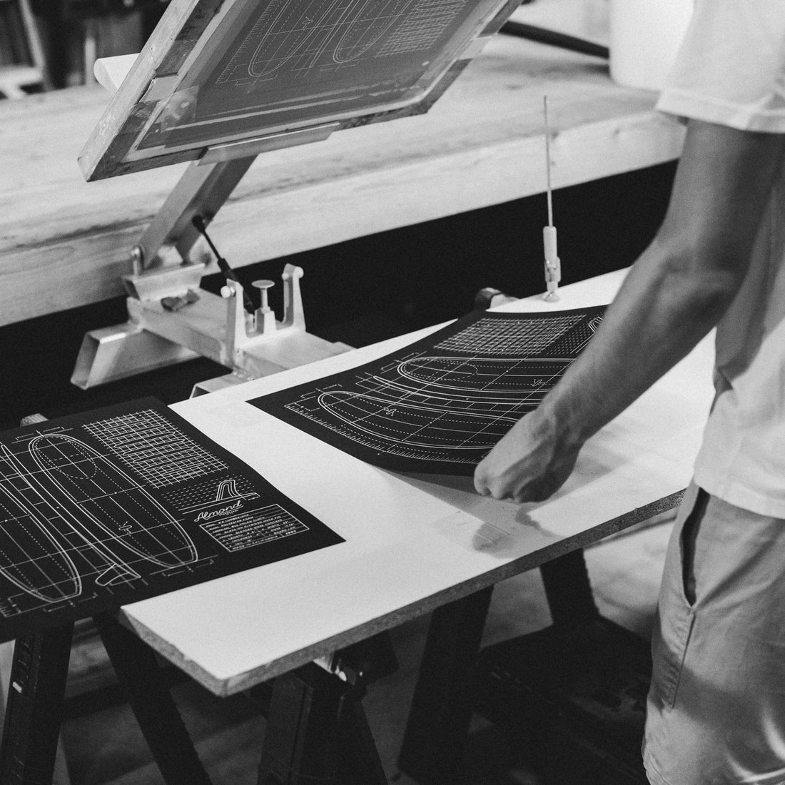 Lumberjack Plans | 16" x 20" Print