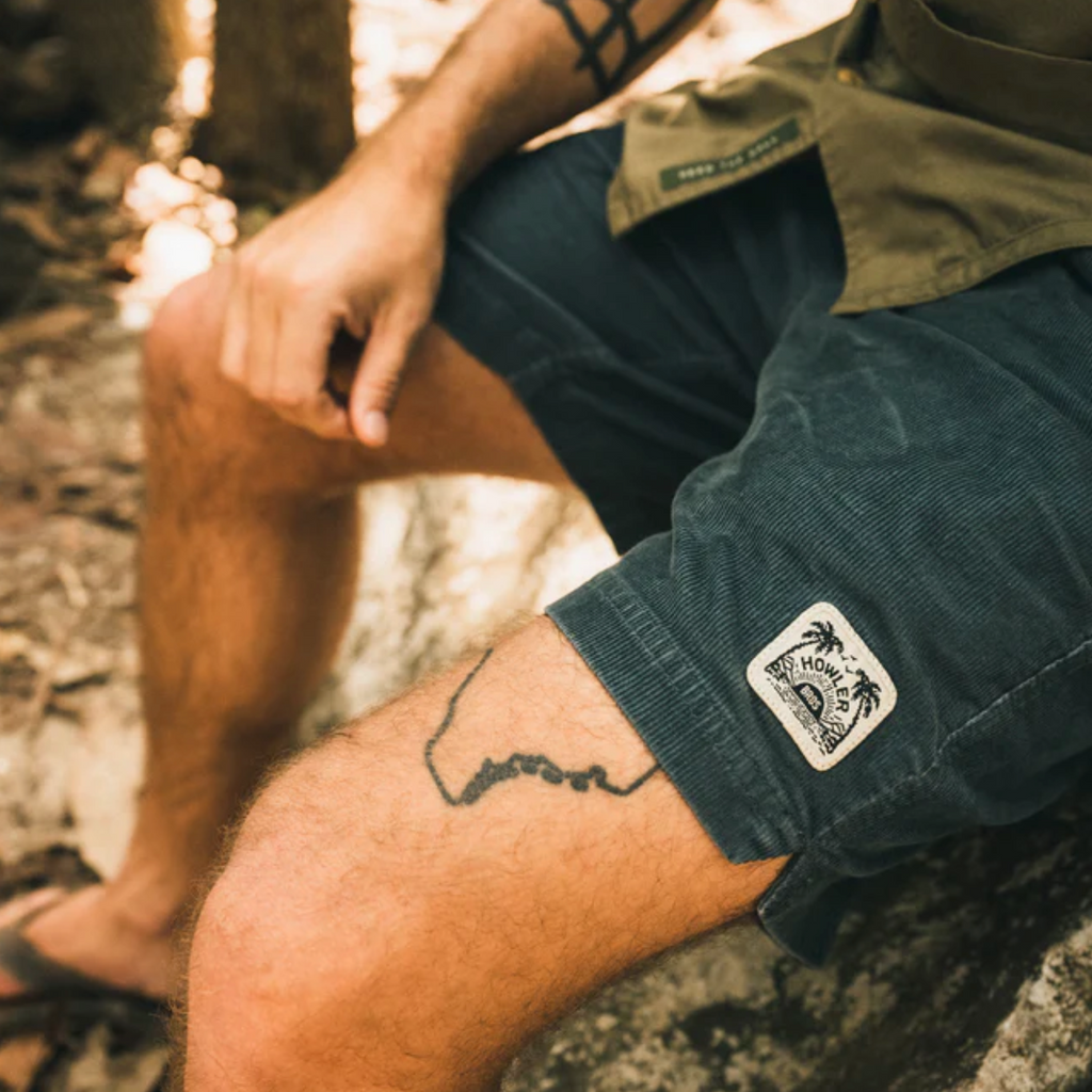 Pressure Drop Cord Shorts | Admiralty Blue