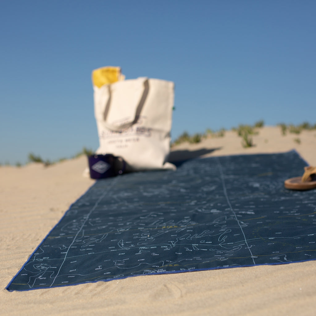 Almond x Slowtide Quick-Dry Towel | Chart