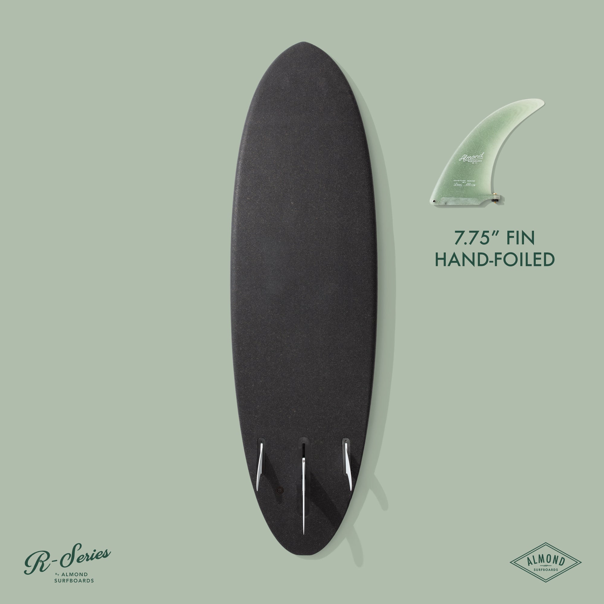 6'4 R-Series | Pleasant Pheasant | Almond Surfboards & Designs