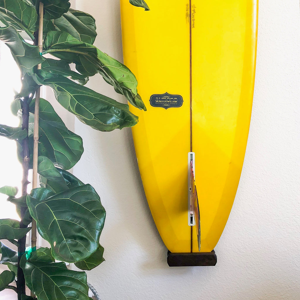 Vertical Mount Surfboard Wall Rack | Almond Surfboards & Designs